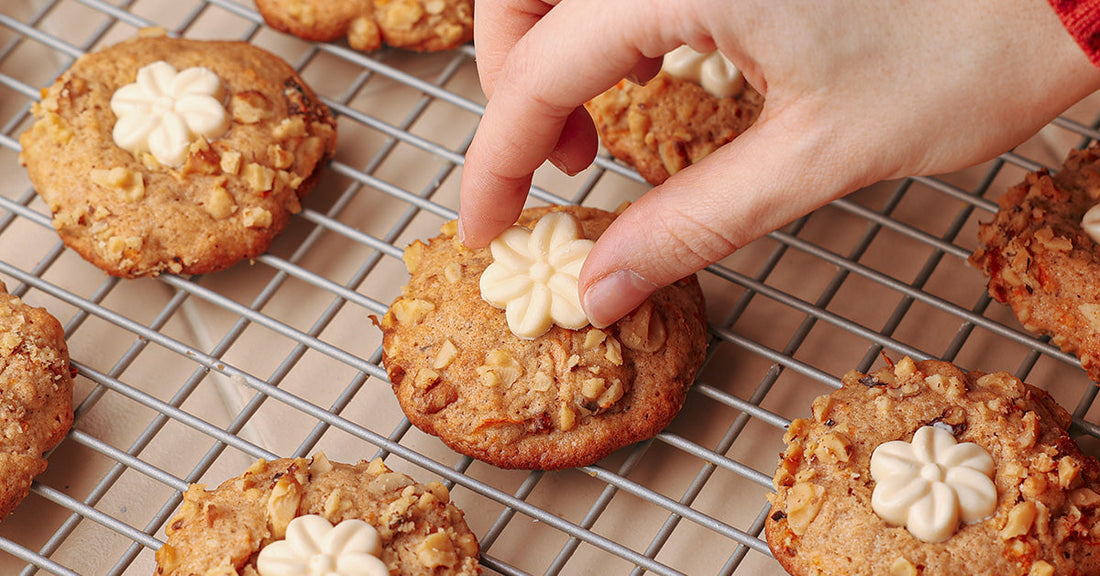 Carrot Cake Blossoms