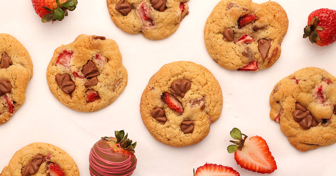 Chocolate Covered Strawberry Cookies