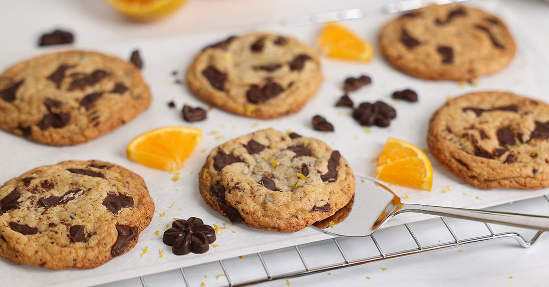 Dark Chocolate Orange Cookies