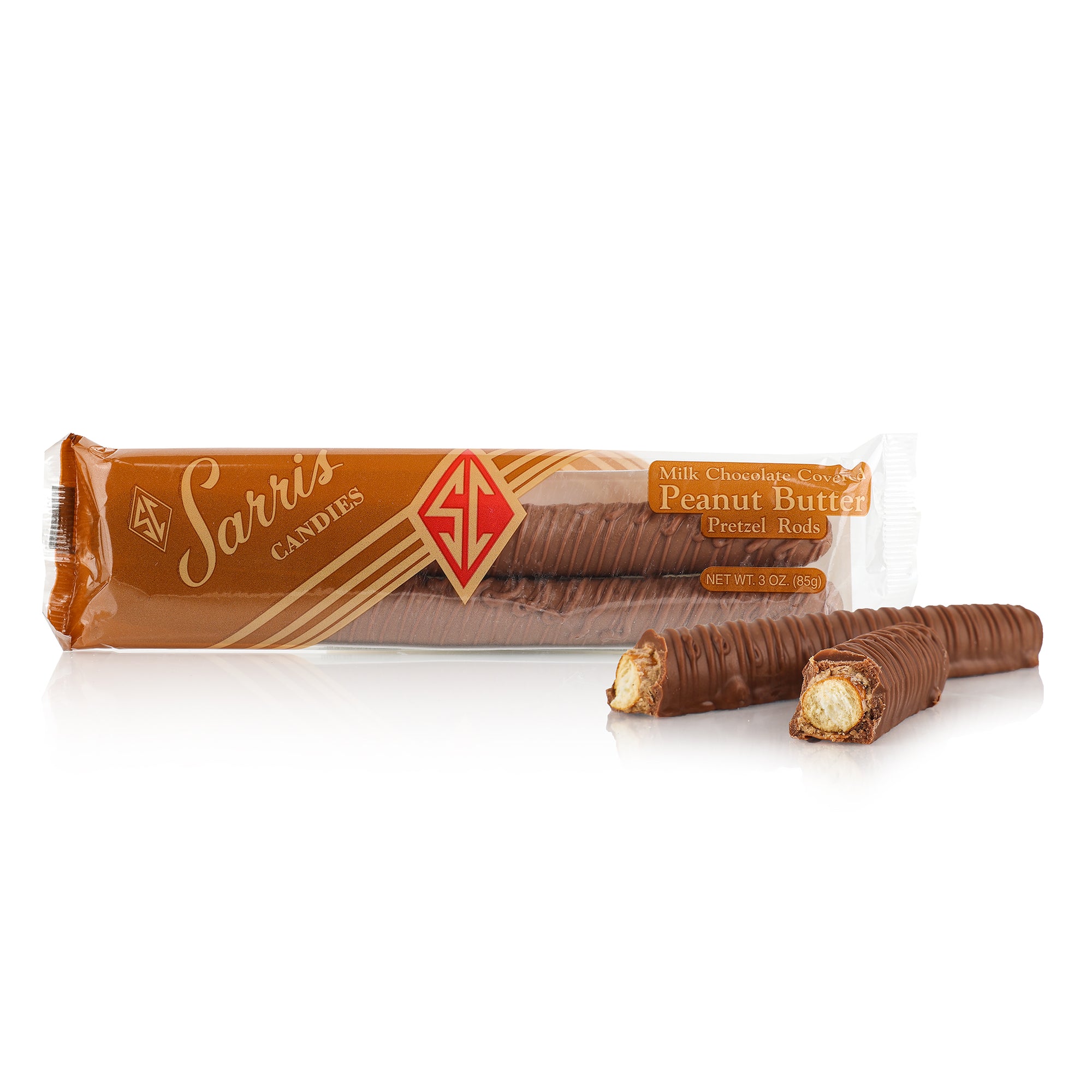 Peanut Butter Pretzel Rods