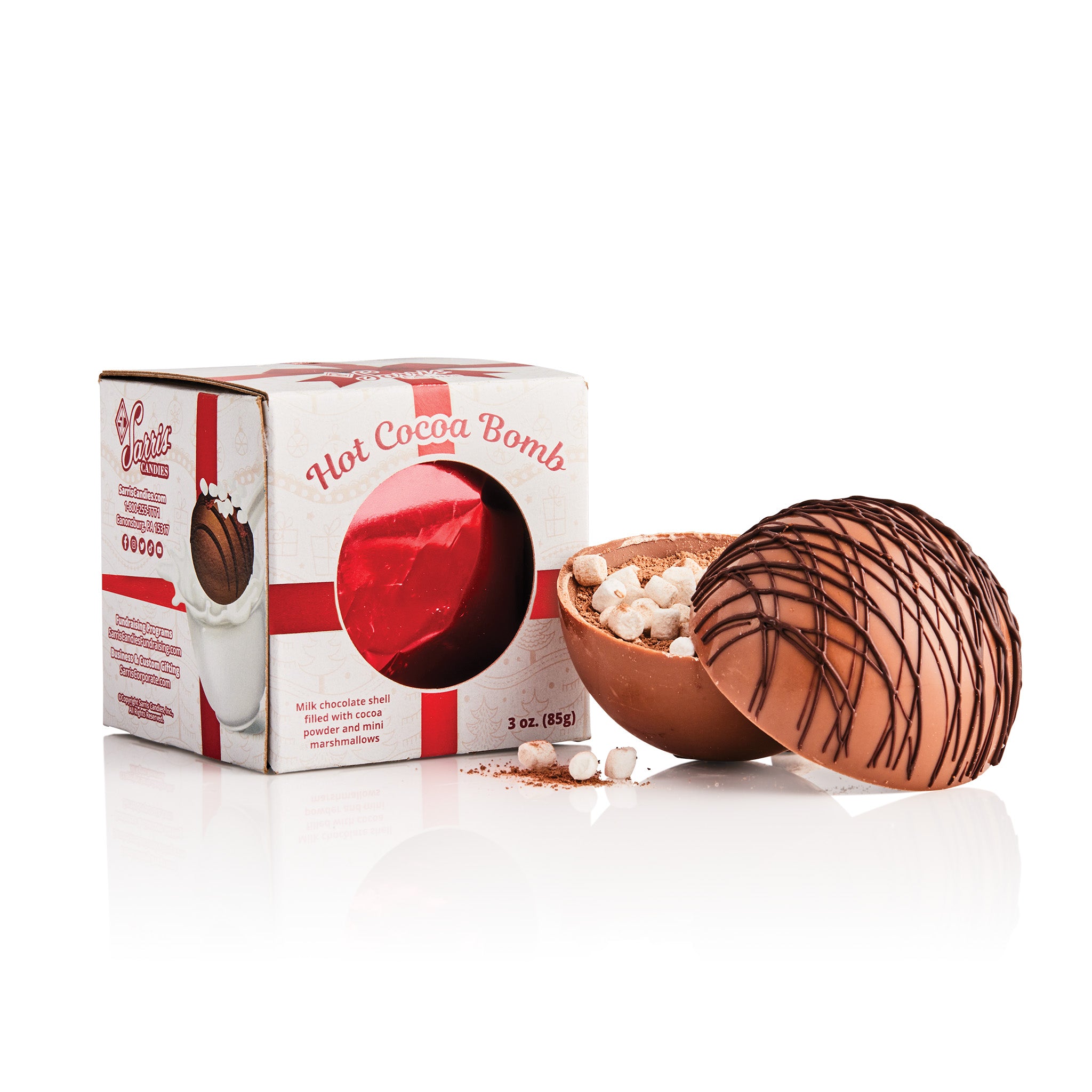 Hot Cocoa Bomb – Sarris Candies