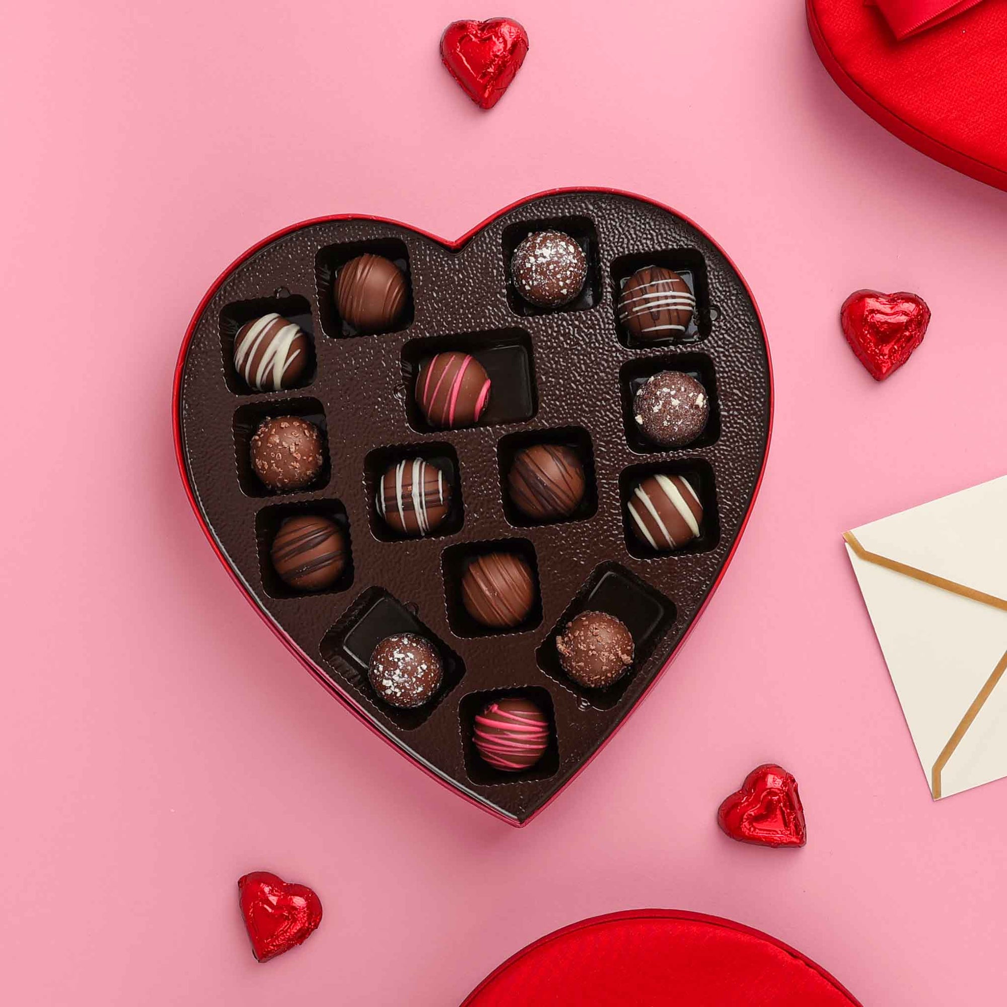 Assorted Truffles Heart