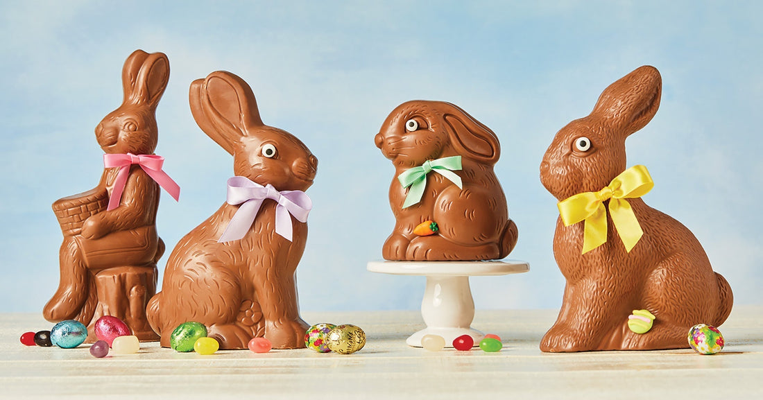 Hoppy to Be Me: Chocolate Bunnies as Unique as Your Personality!