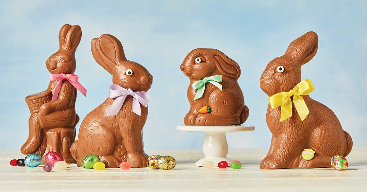 Hoppy to Be Me: Chocolate Bunnies as Unique as Your Personality!