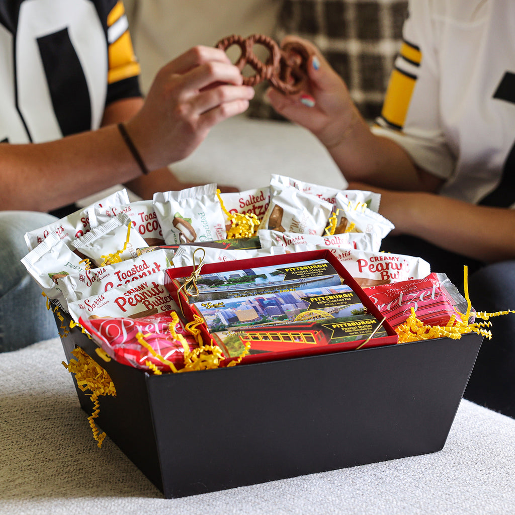 Black & Gold Breakroom Basket