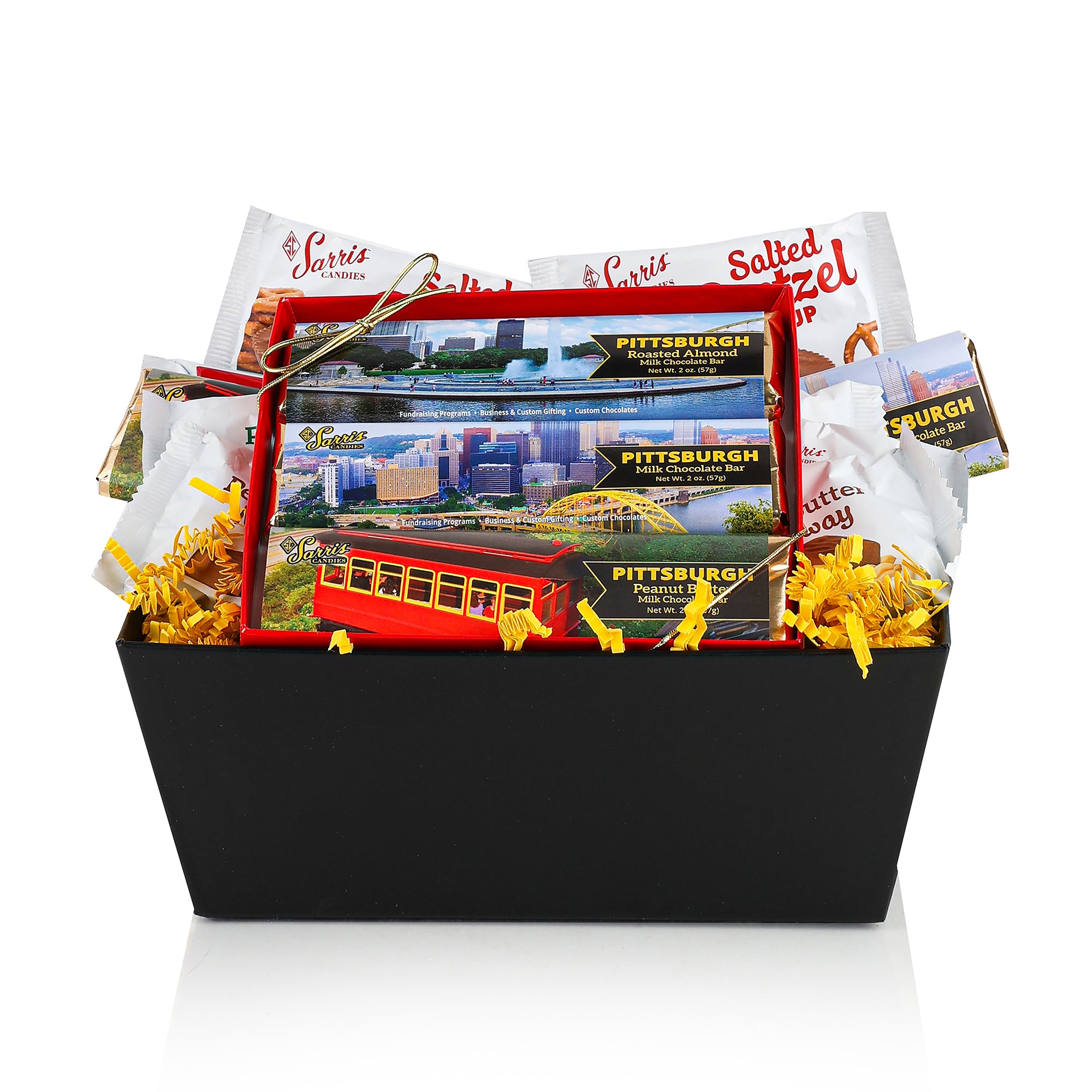 Black & Gold Breakroom Basket