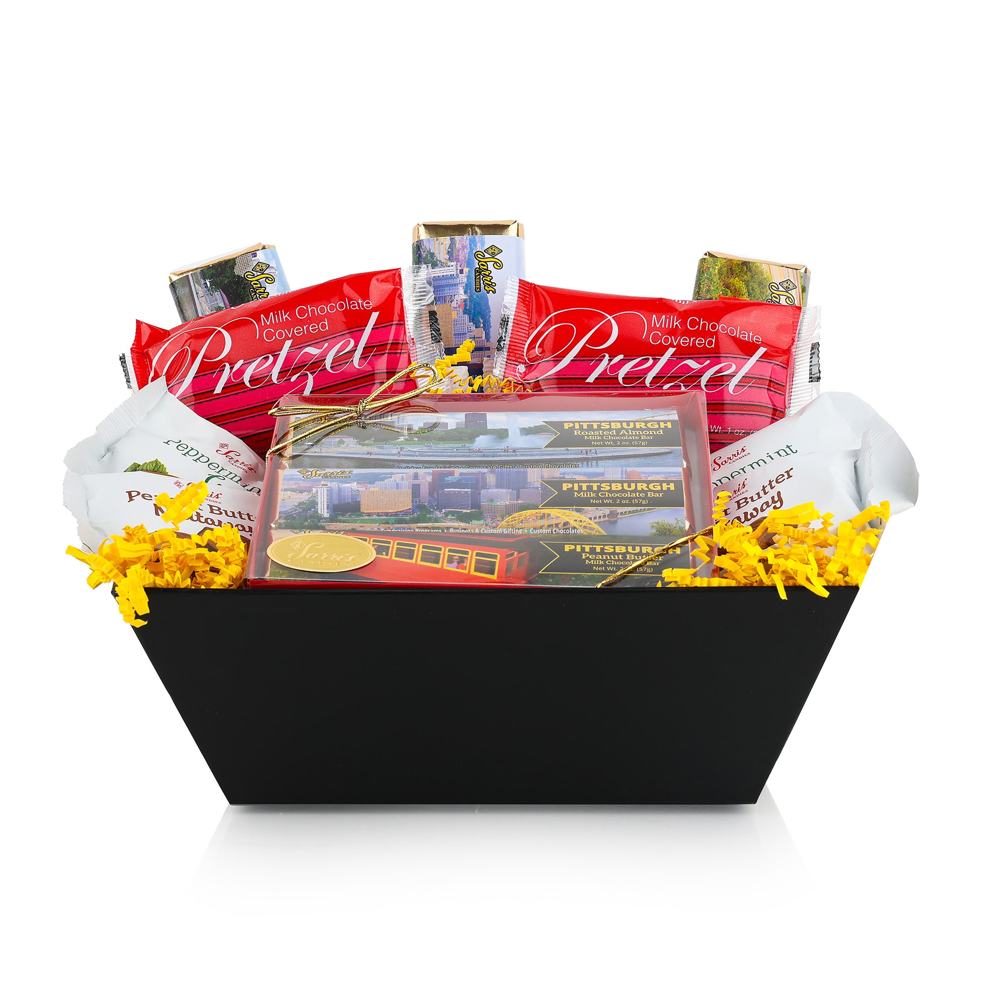 Black & Gold Breakroom Basket