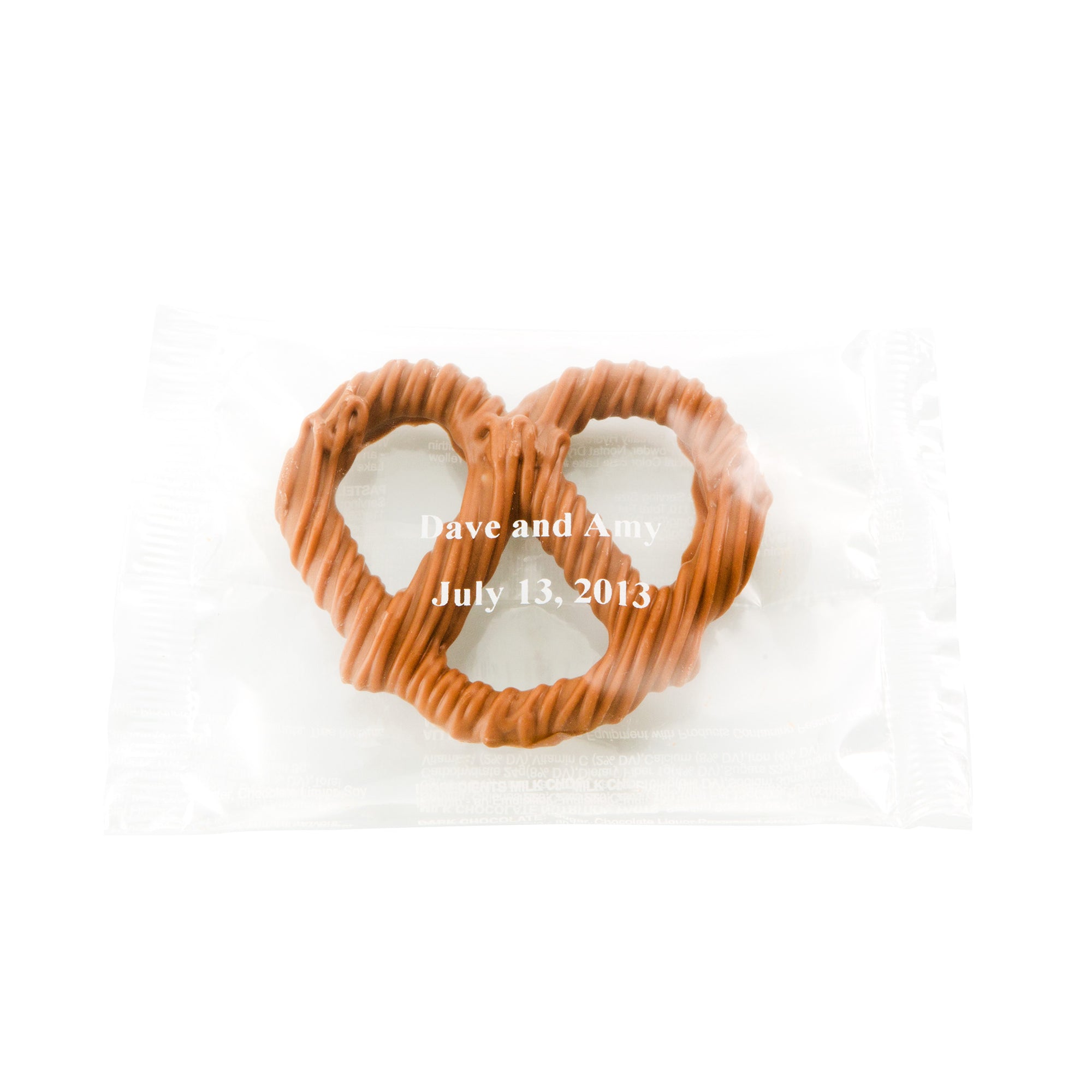 Individual Pretzel with Text