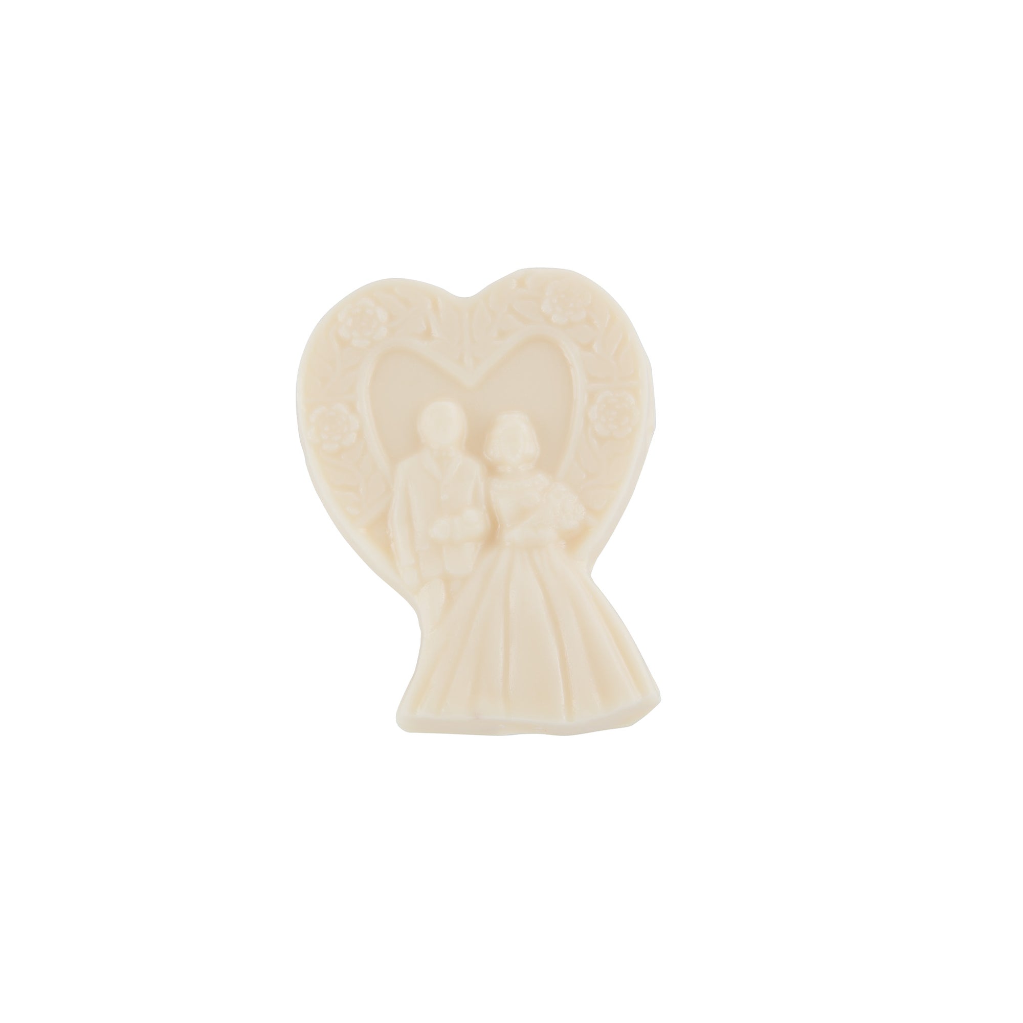 Bride and Groom Floral Heart