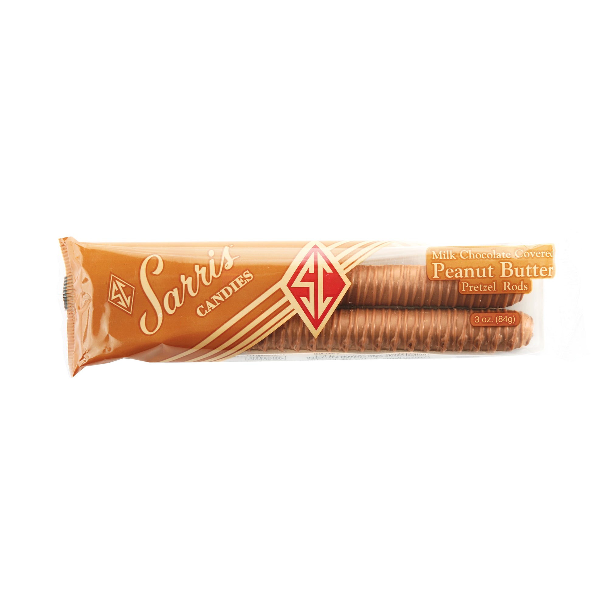 Peanut Butter Pretzel Rods