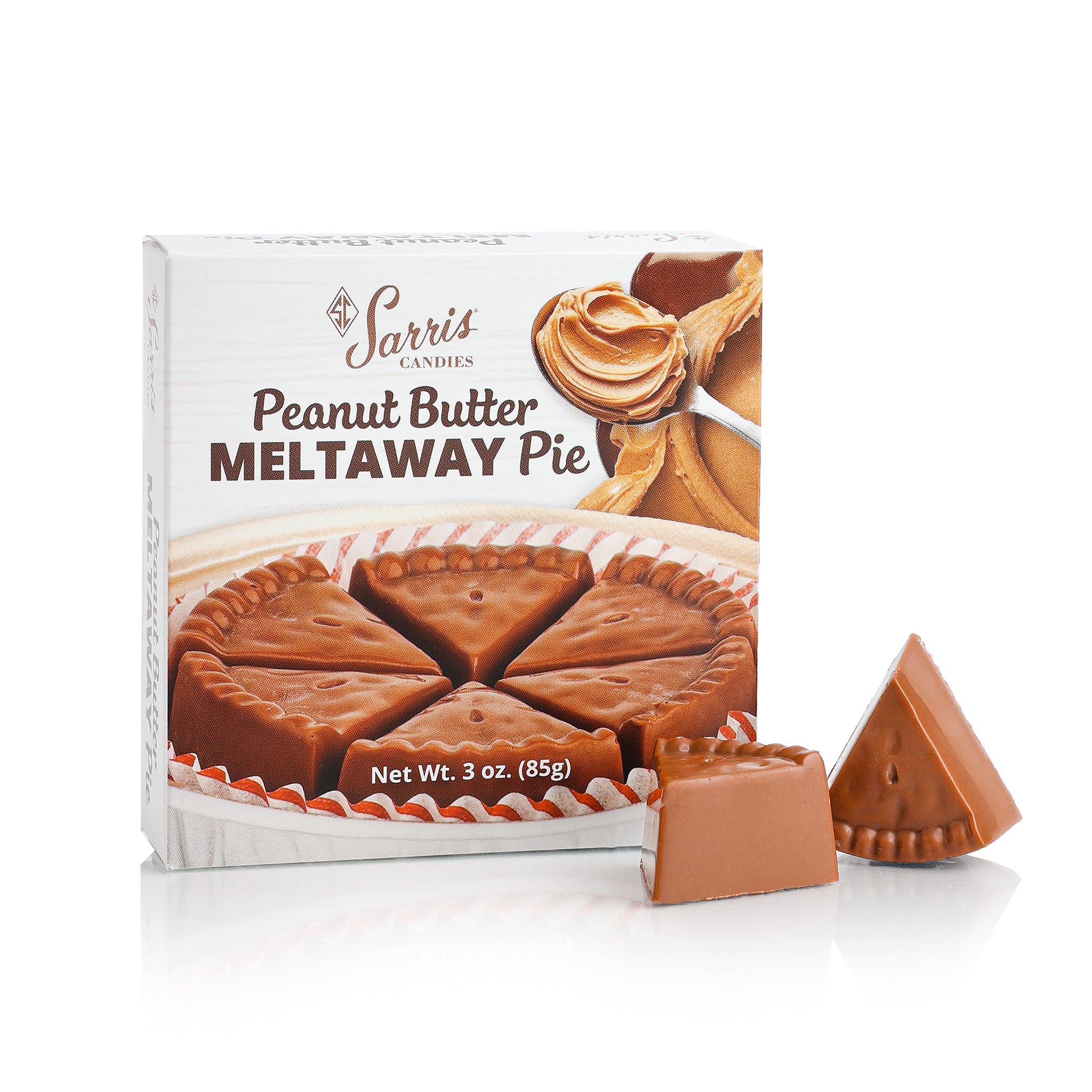 Peanut Butter Meltaway Pie – Sarris Candies