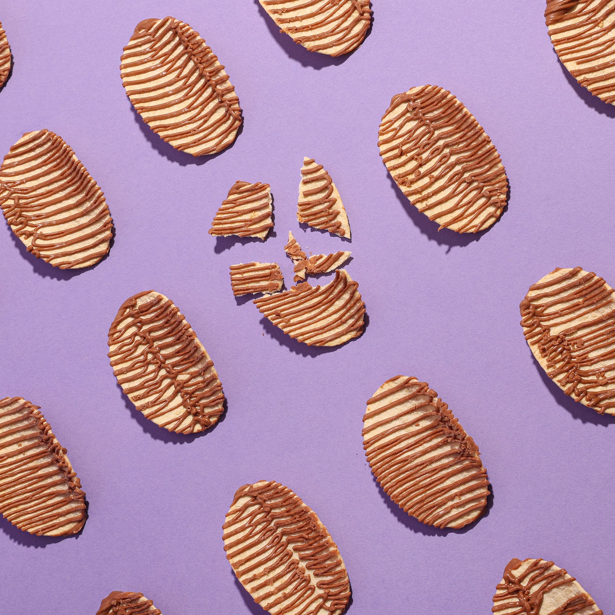 Chocolate Drizzled Potato Chips