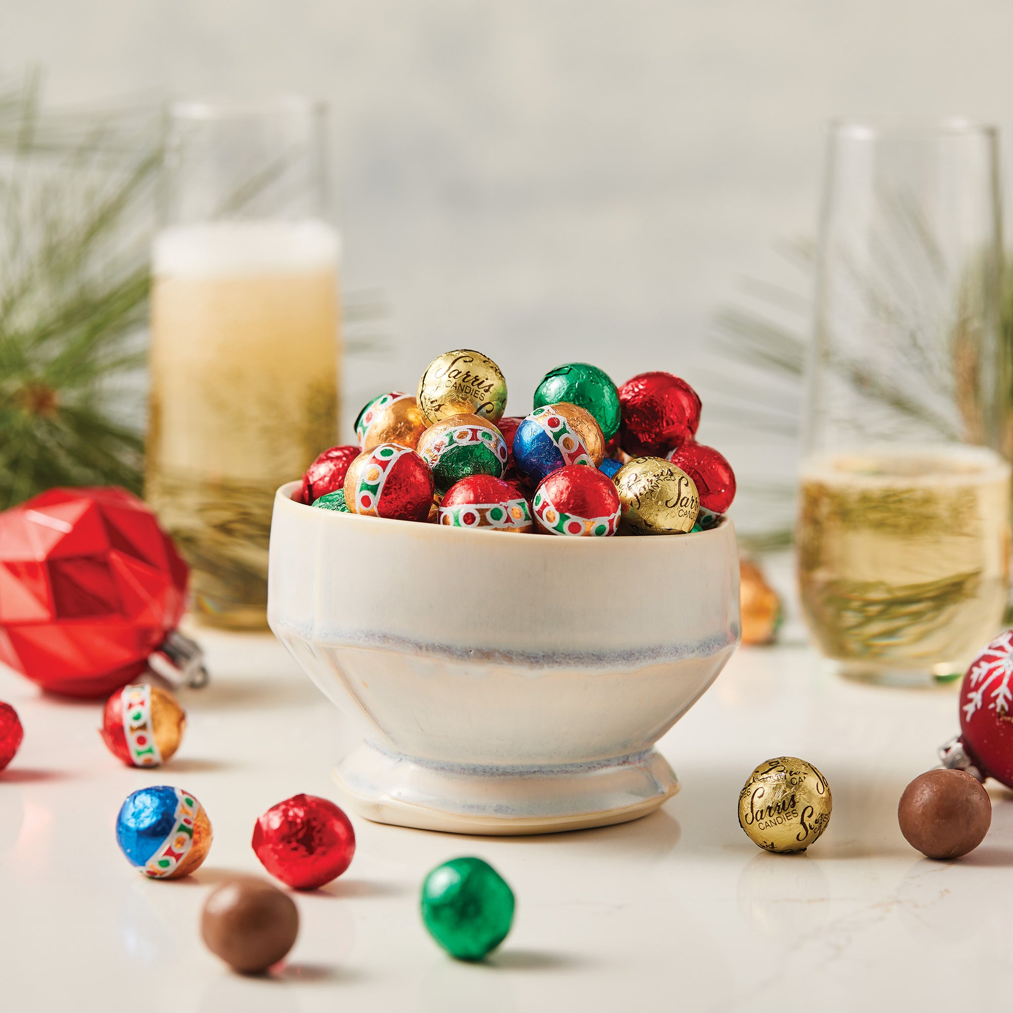 Holiday Foiled Balls