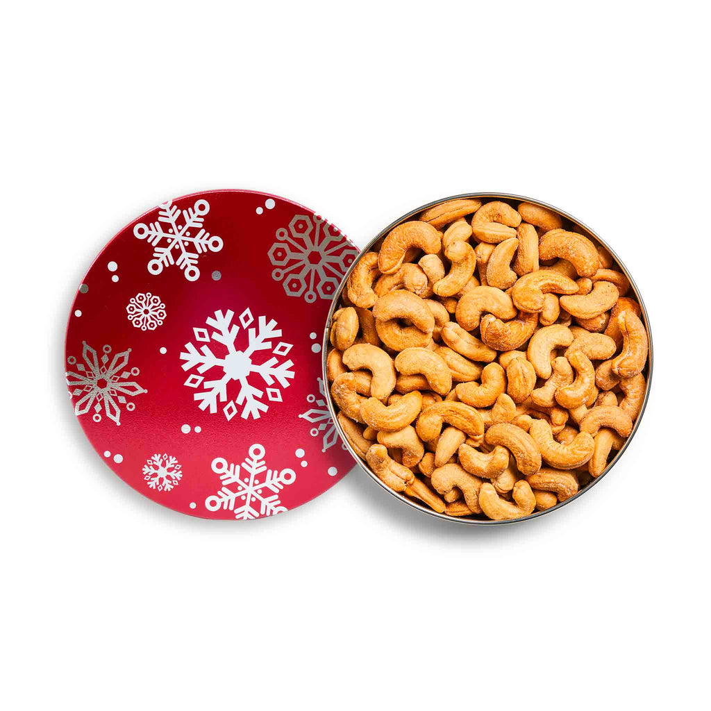 Holiday Tin- Whole Jumbo Cashews