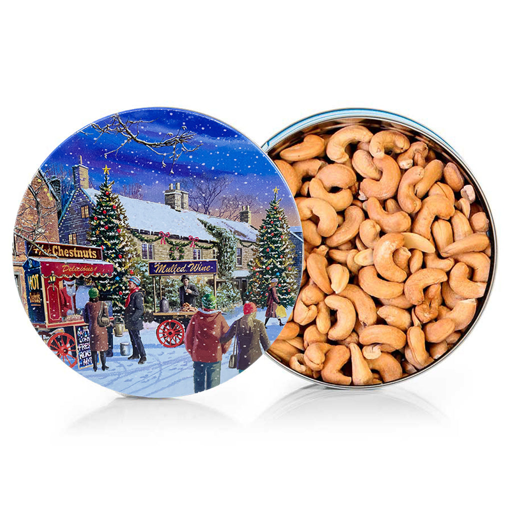 Holiday Tin- Whole Jumbo Cashews