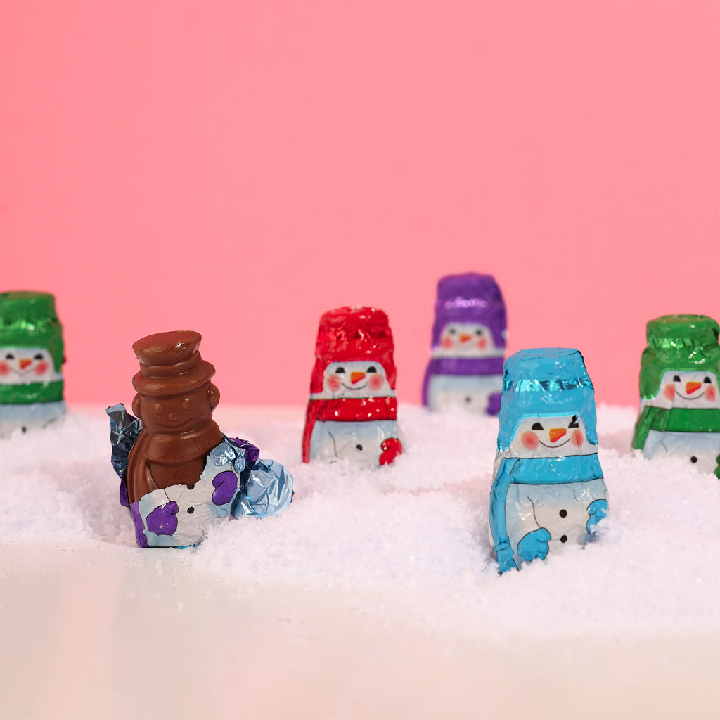 Foil Wrapped Snowmen
