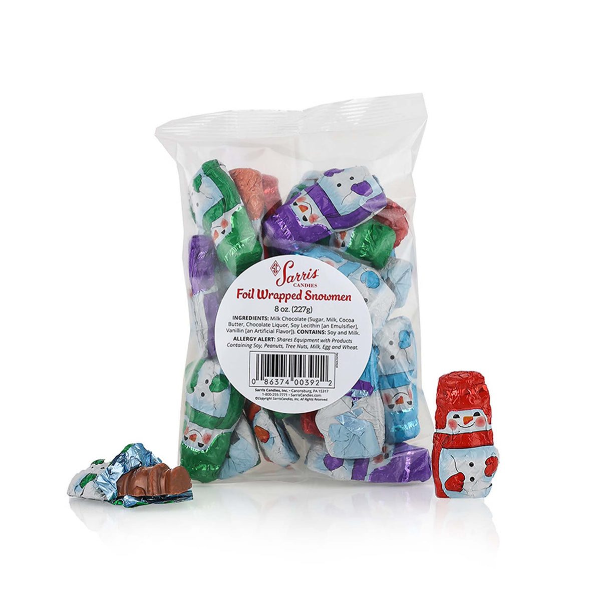 Foil Wrapped Snowmen