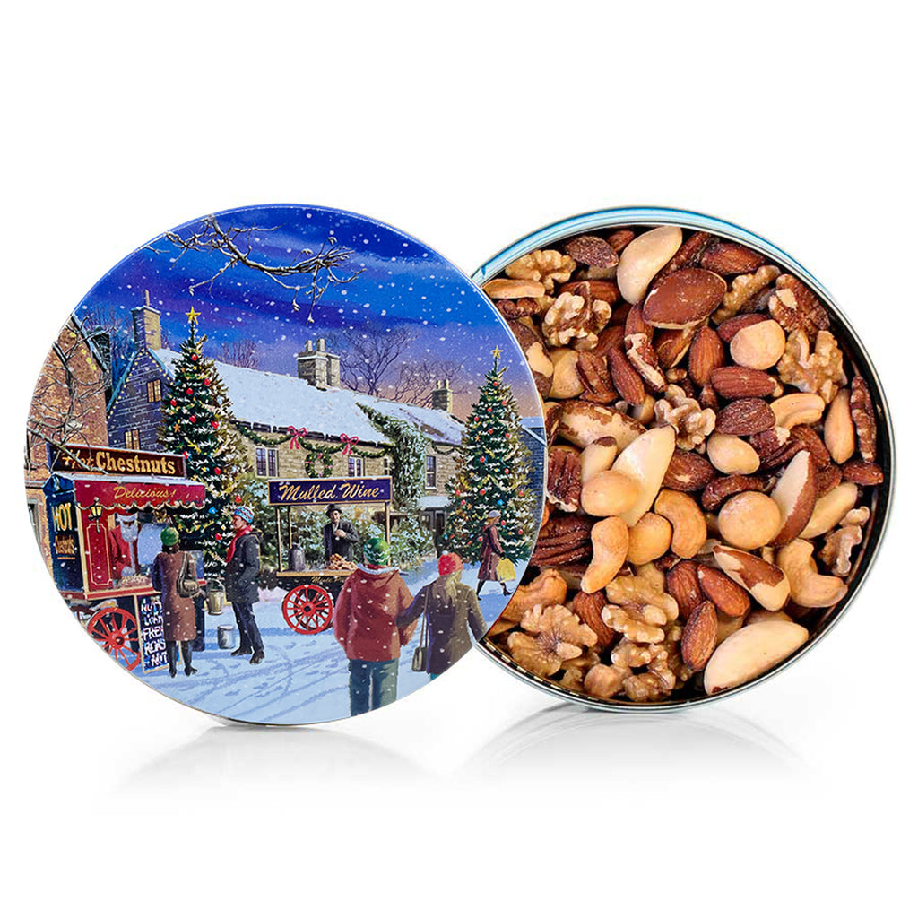 Holiday Tin- Roasted Mix Nuts