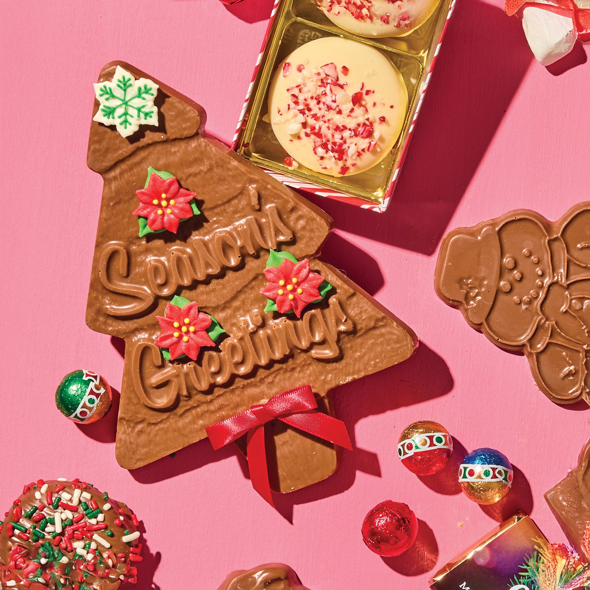 Boxed Seasons Greetings Tree