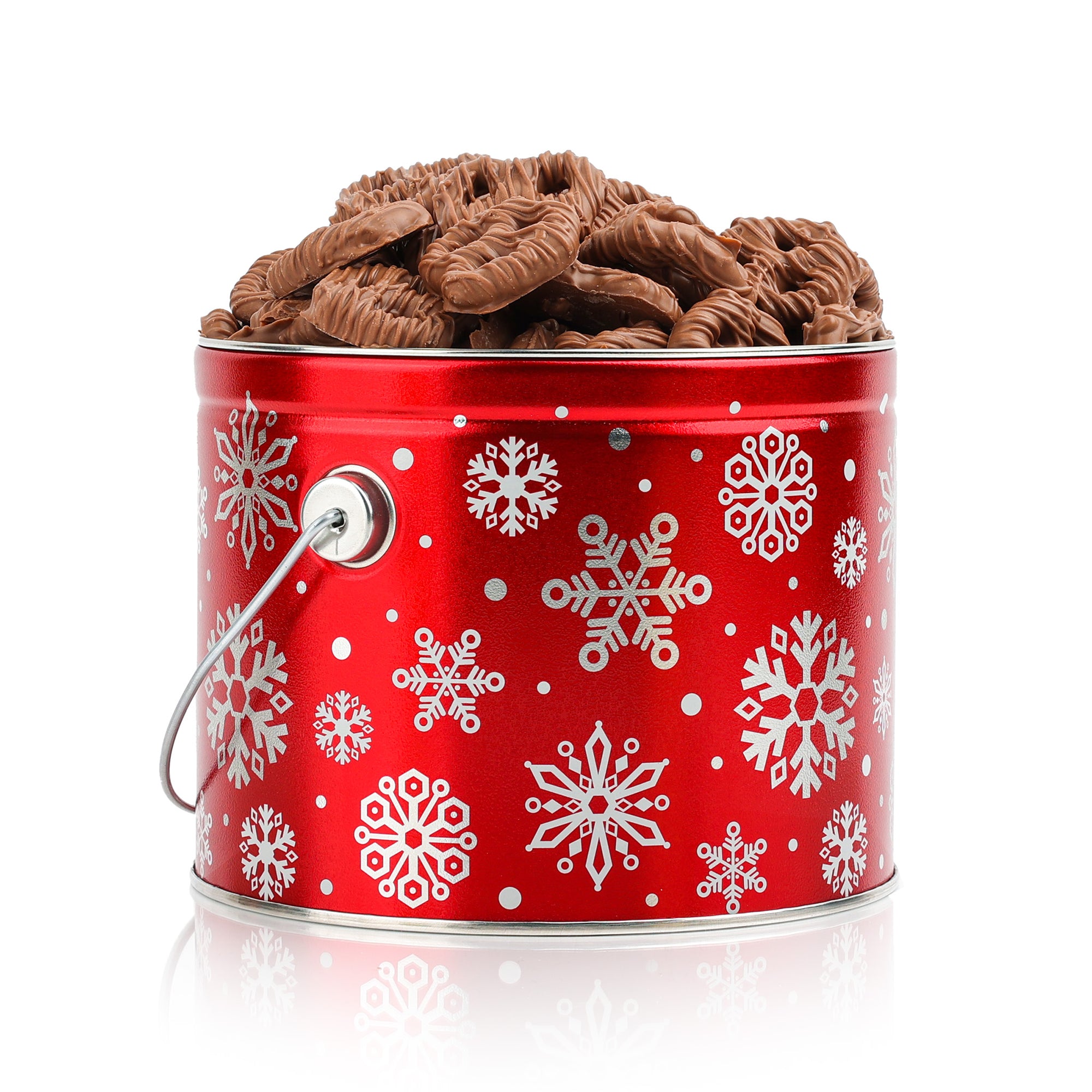 Holiday Mini Pretzel Tin
