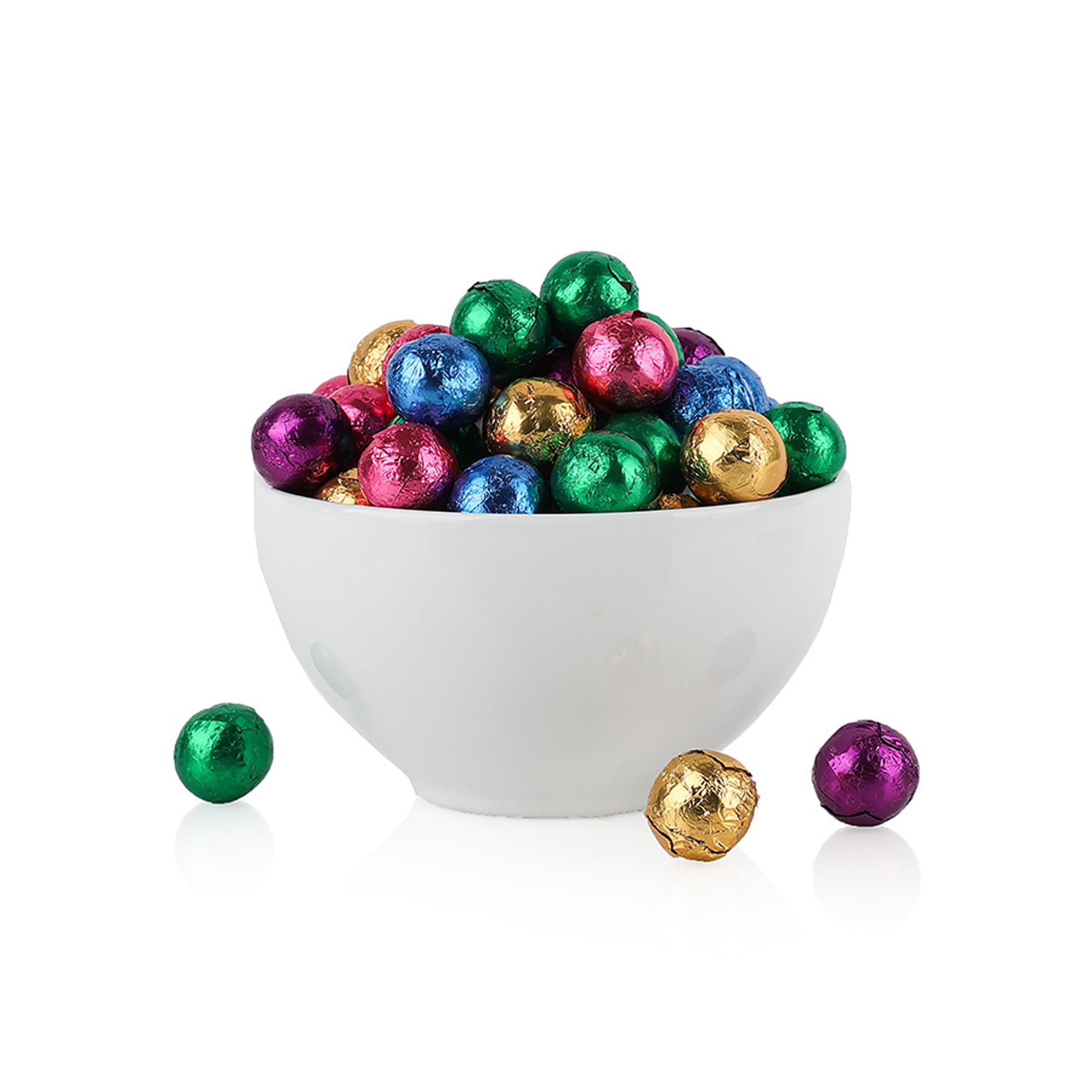 Holiday Foiled Balls Dark