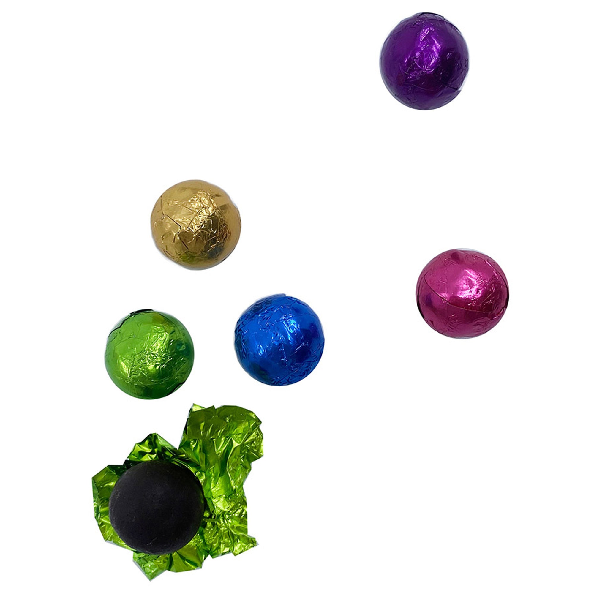 Holiday Foiled Balls Dark