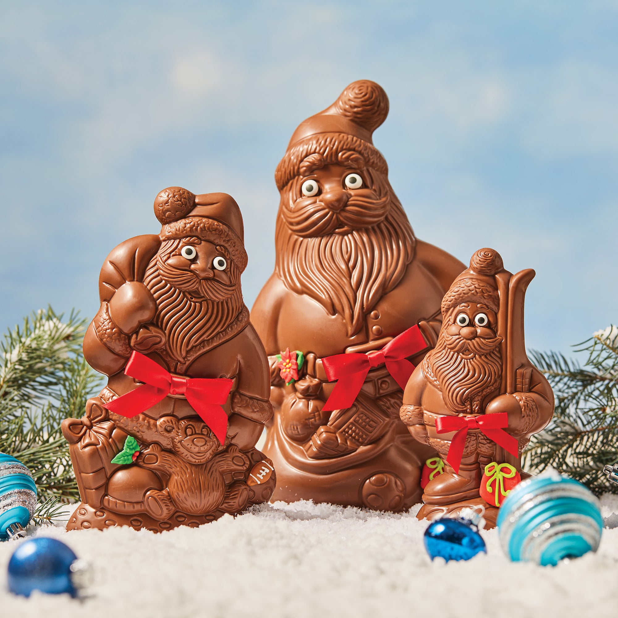 Milk Chocolate Semi Santas