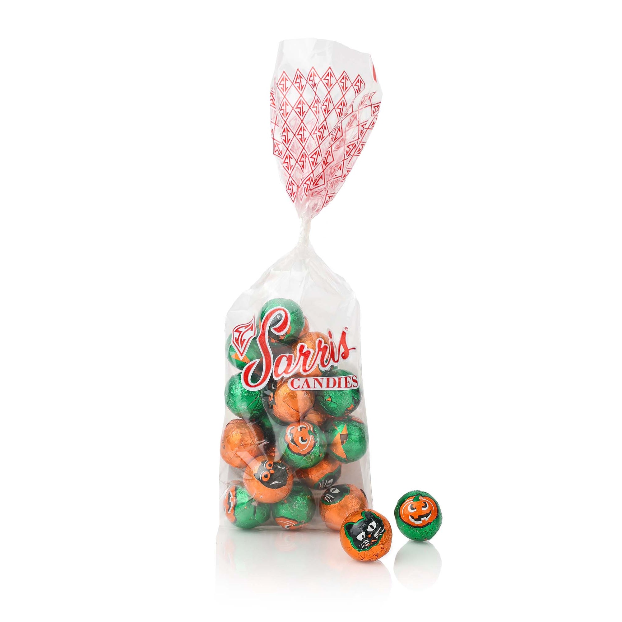 Foiled Chocolate Halloween Balls