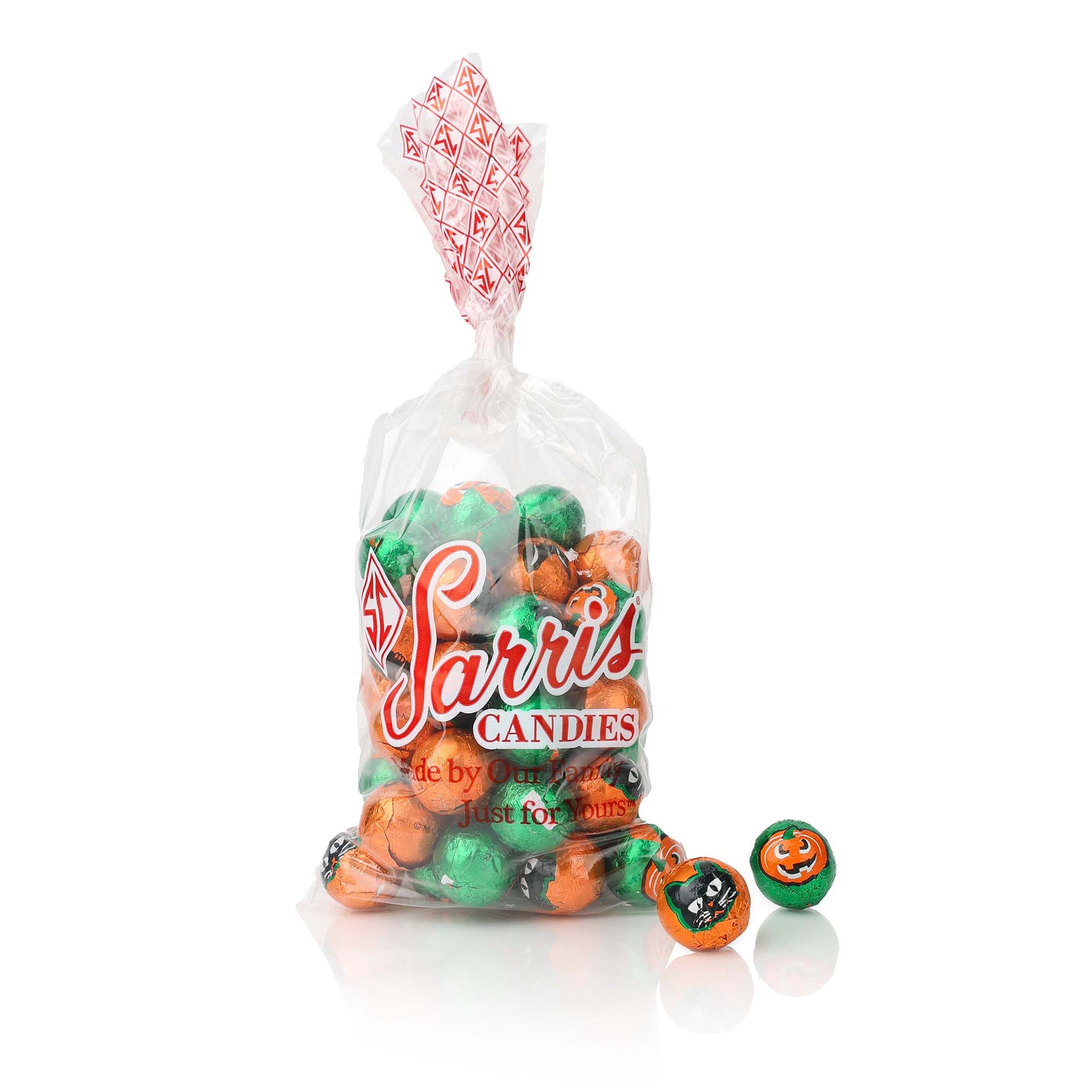 Foiled Chocolate Halloween Balls