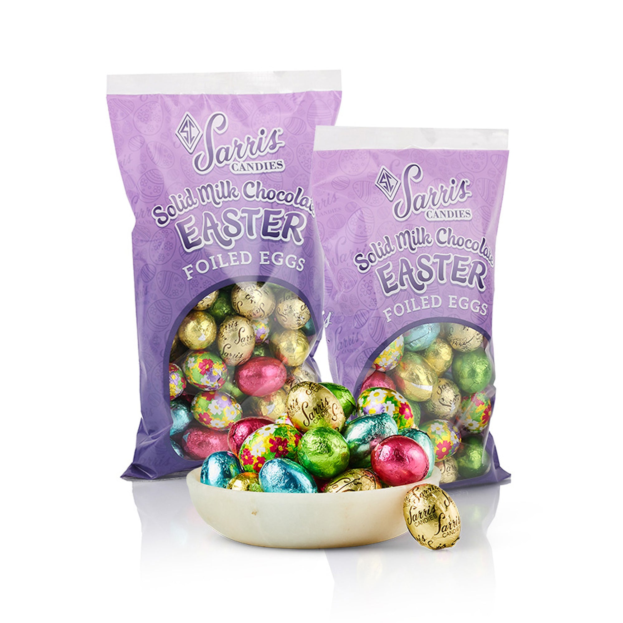 Easter Foiled Eggs