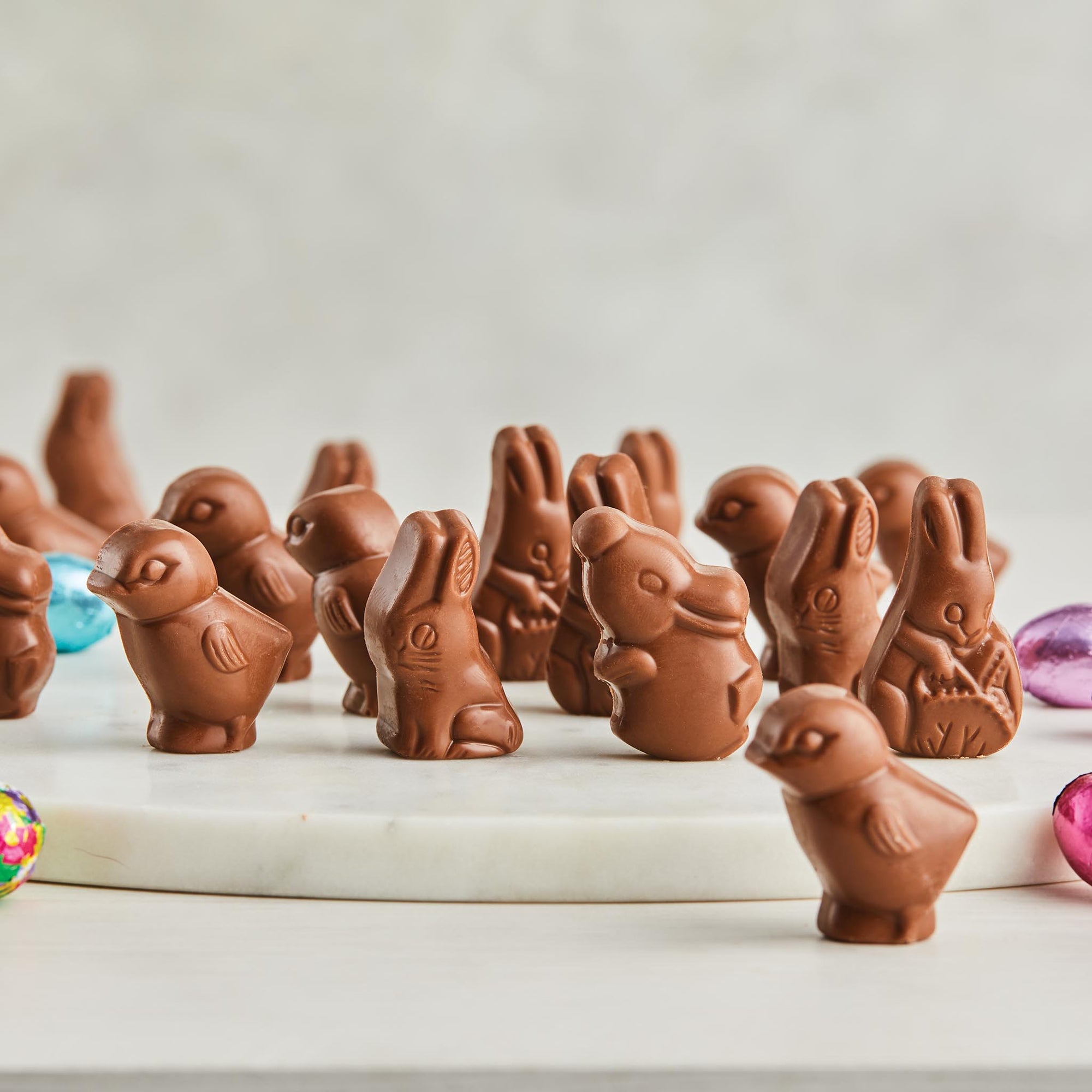 Creamy Peanut Butter Filled Easter Novelties