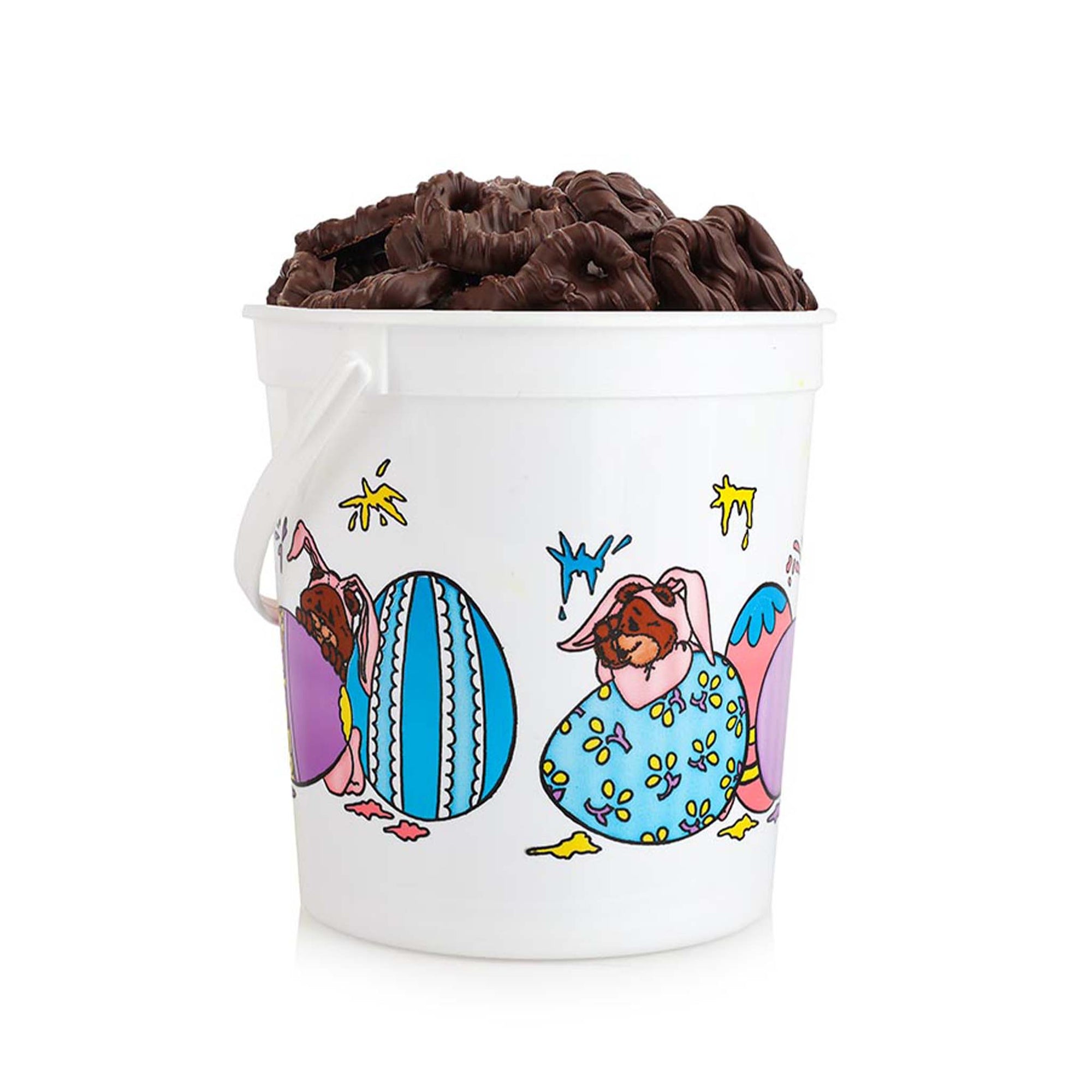 Easter Mini Pretzel Pail Dark