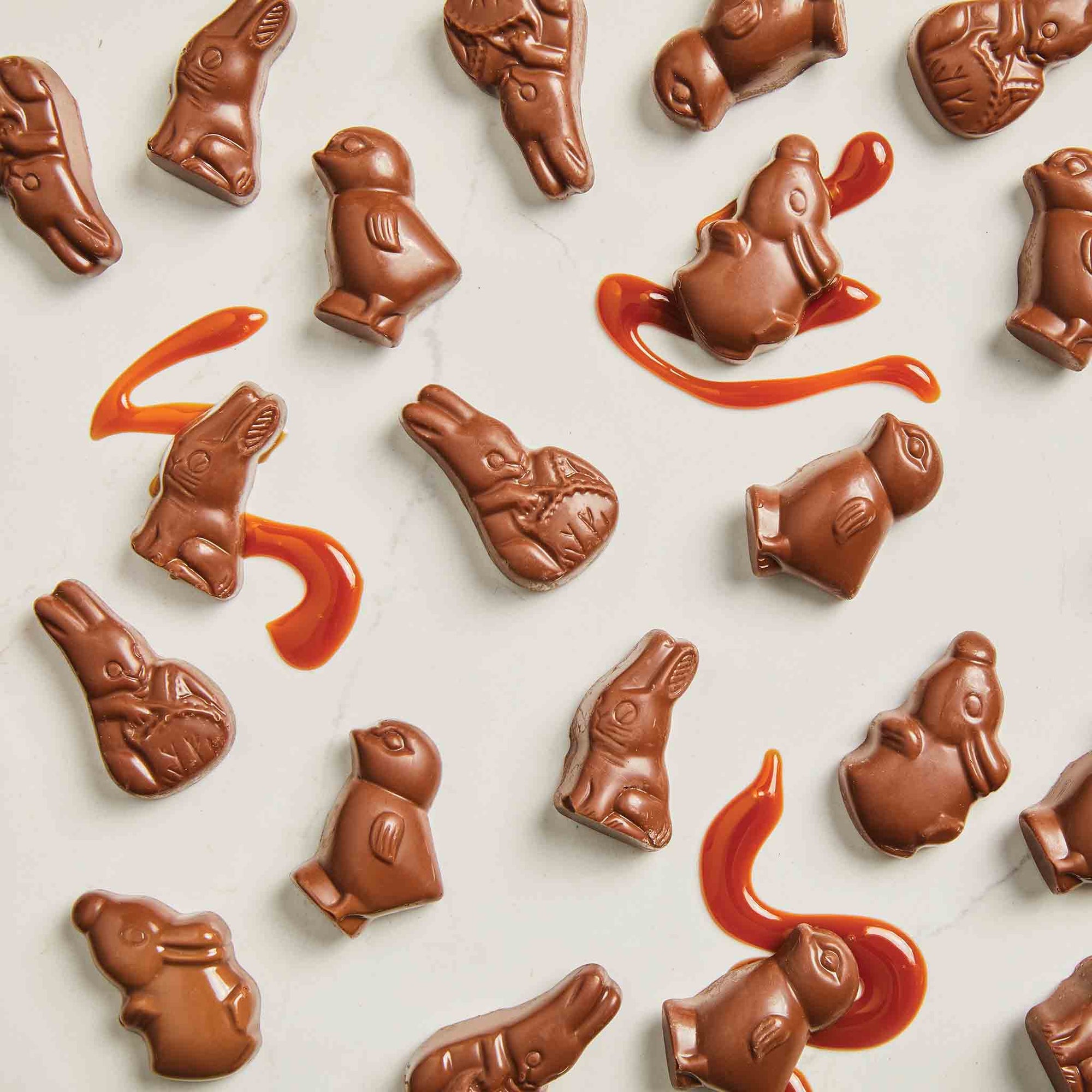 Caramel Filled Easter Novelties