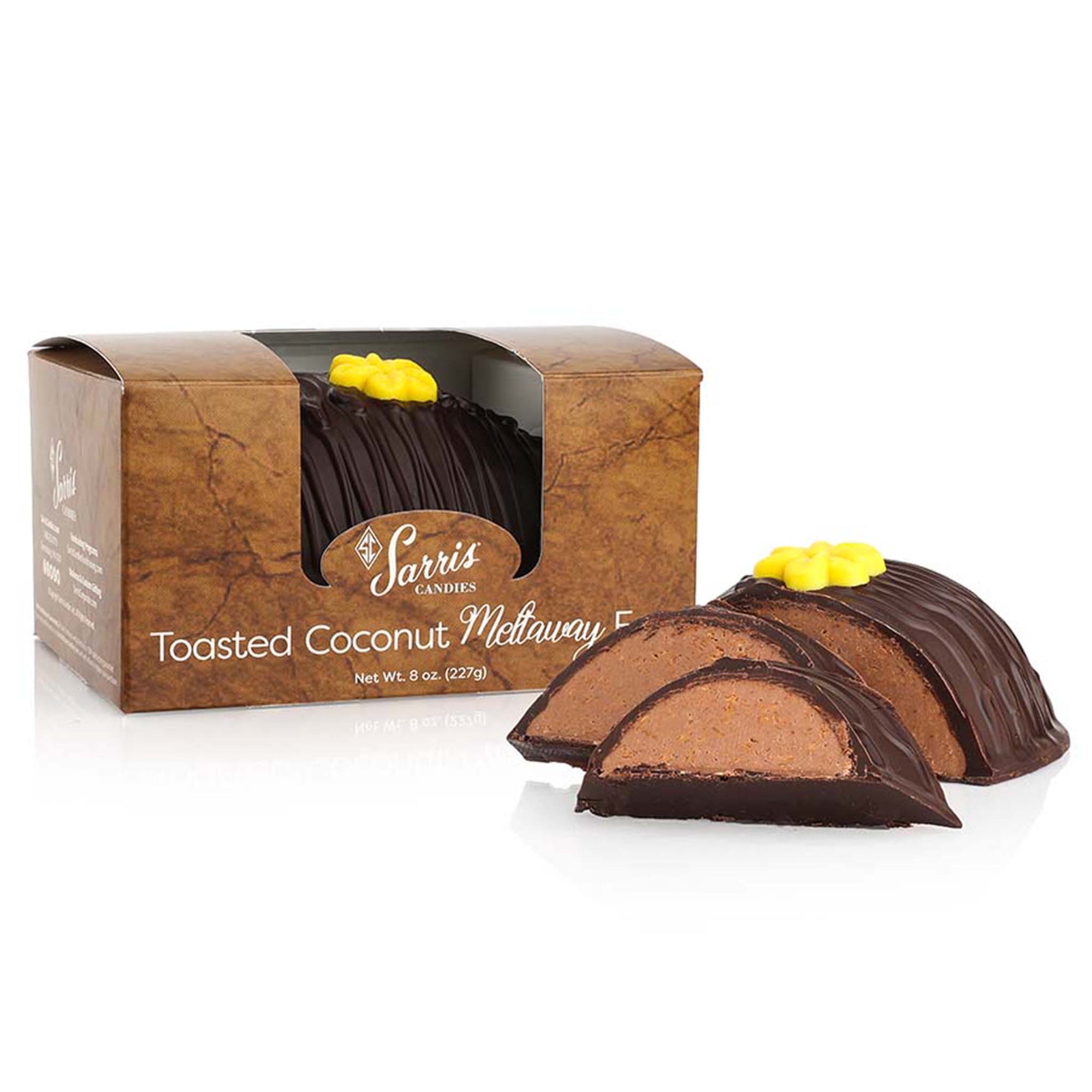 Toasted Coconut Meltaway Egg Dark
