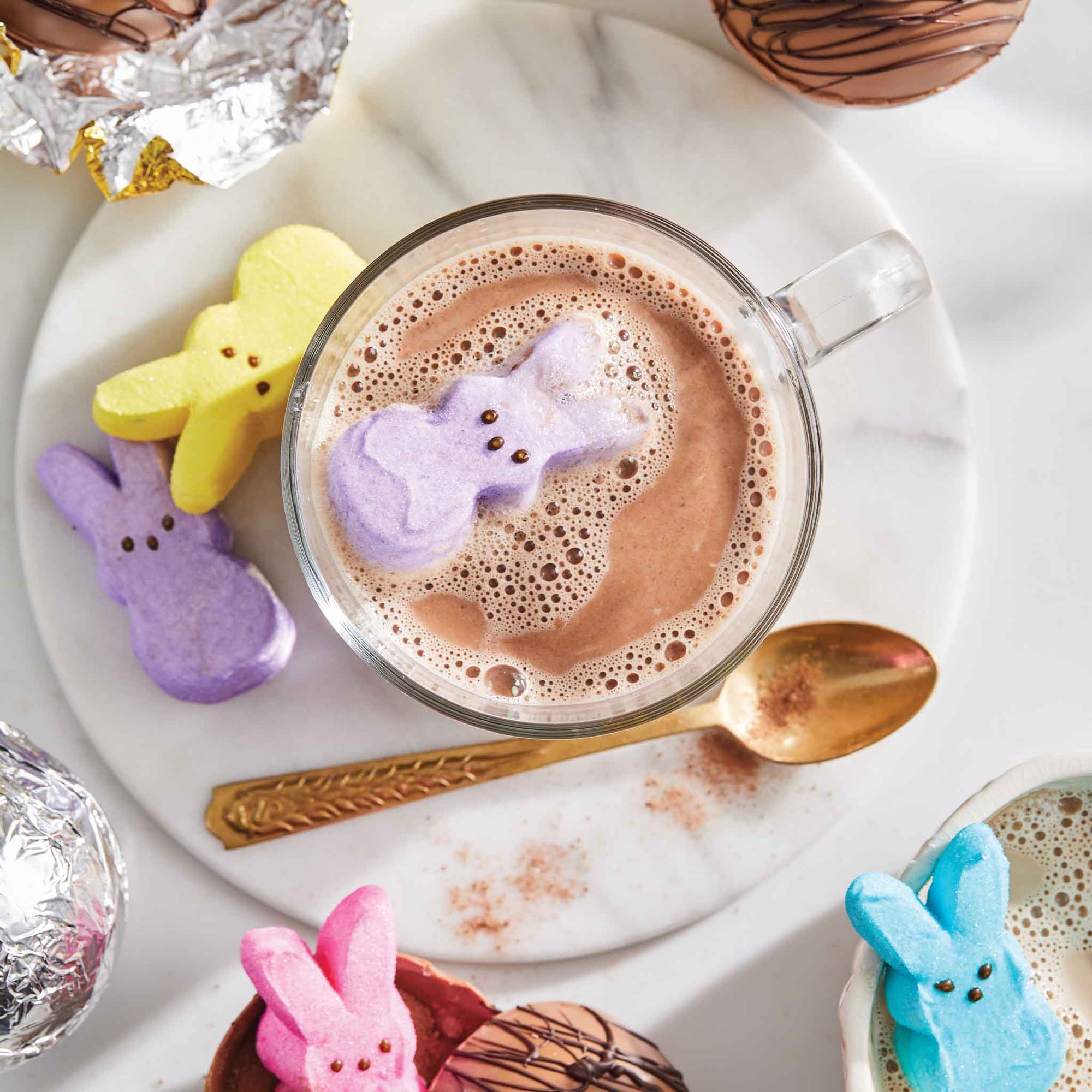 Hot Cocoa Bunny Bomb