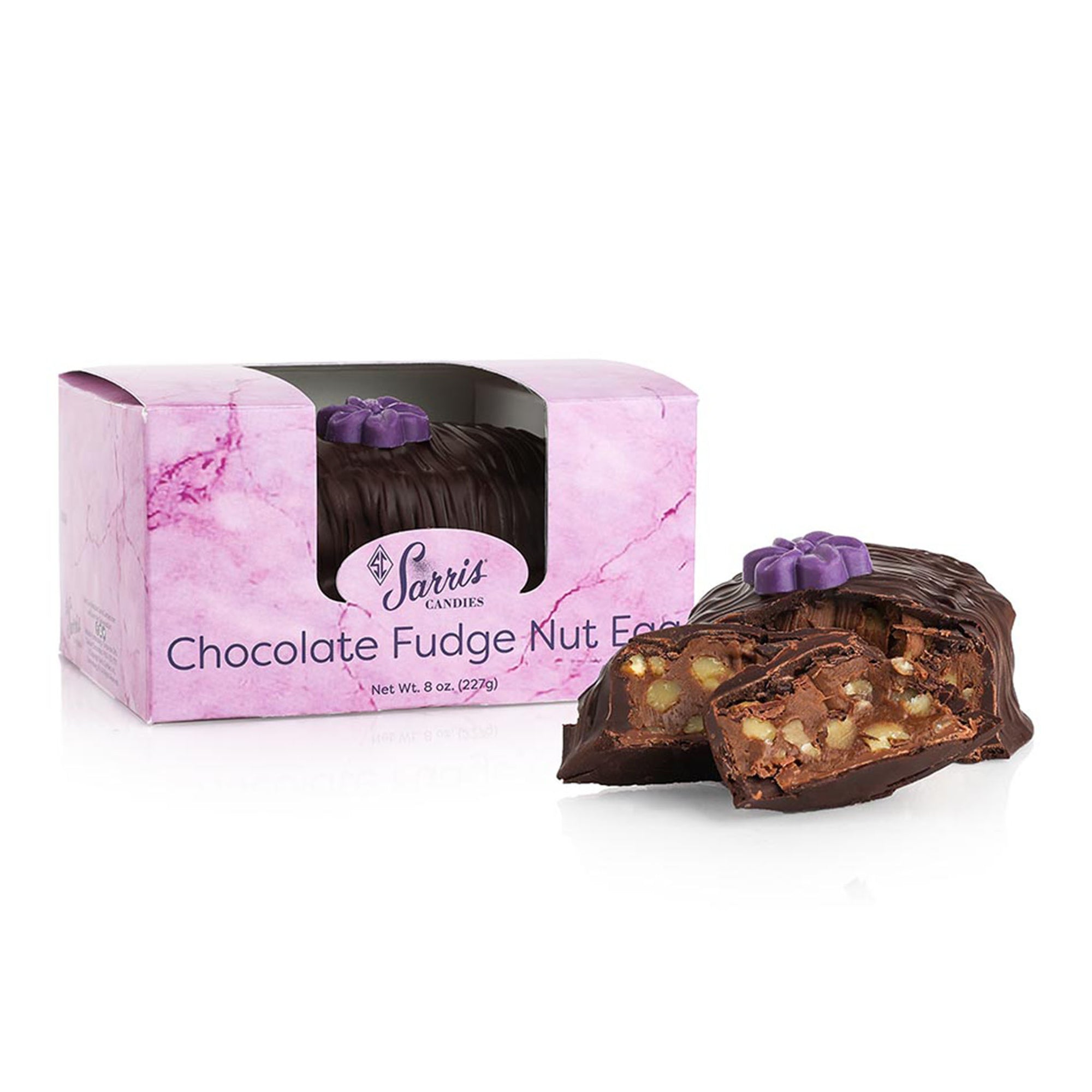 Chocolate Fudge Nut Egg