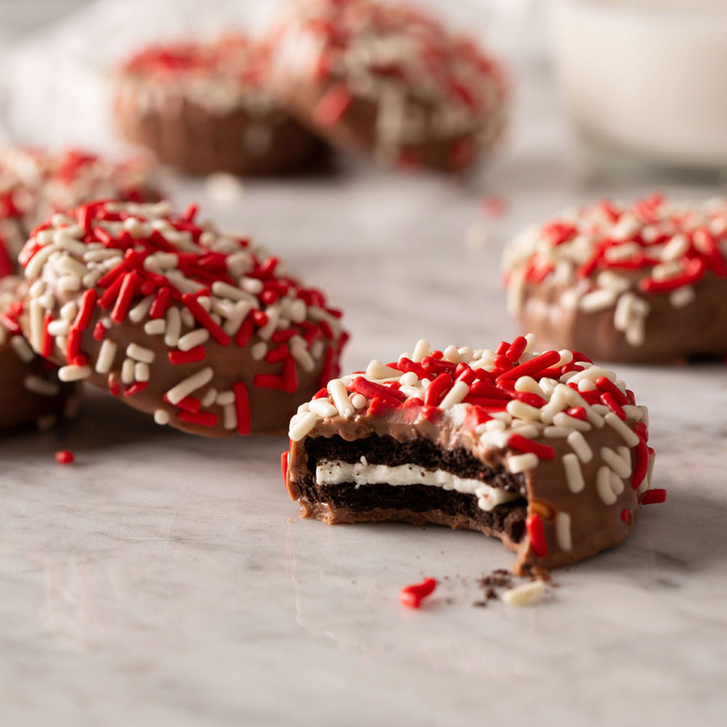 Valentine’s Day Sandwich Cookies