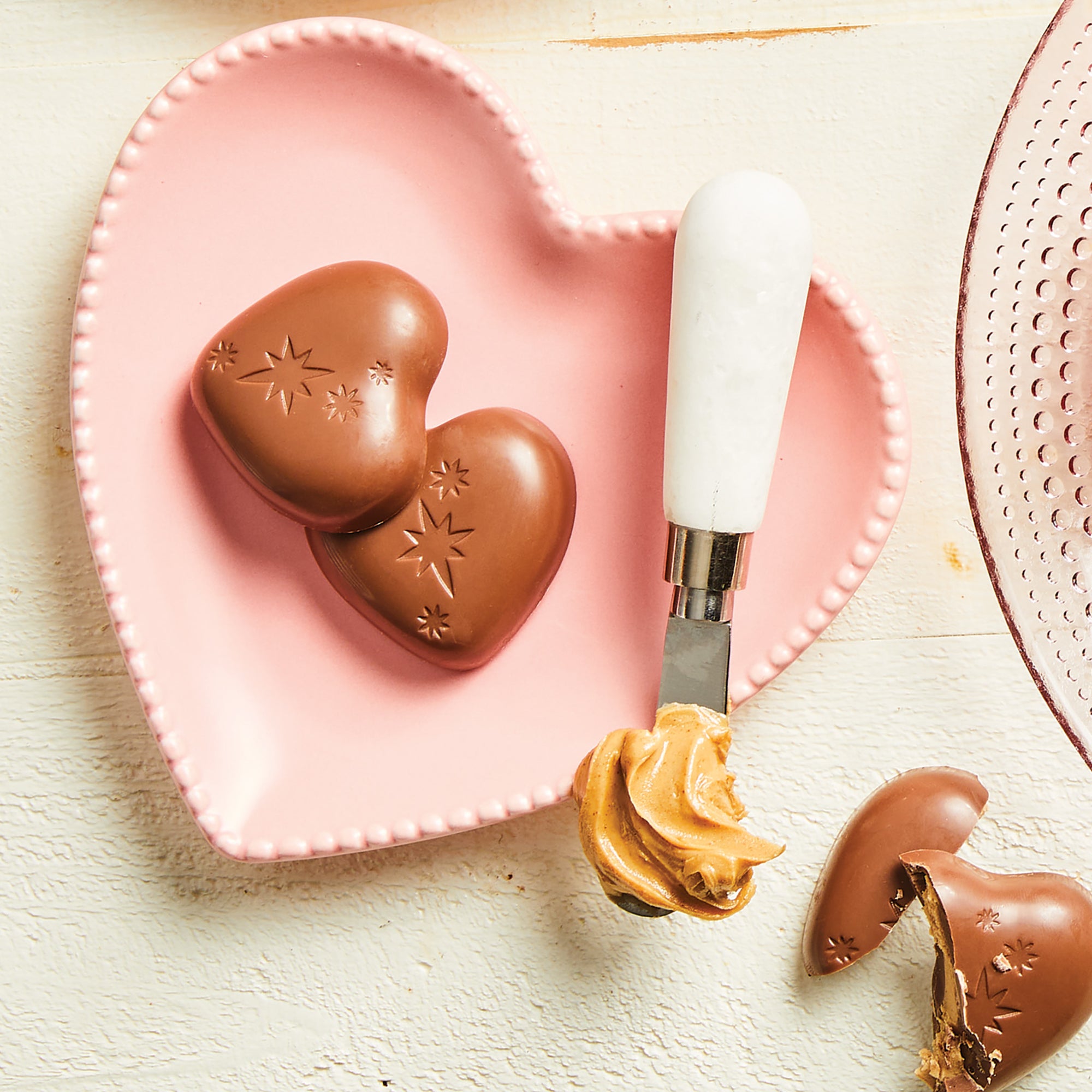 Creamy Peanut Butter Heart