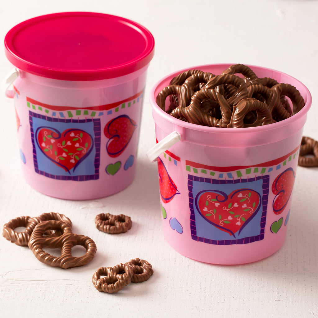 Valentine's Day Pretzel Pail