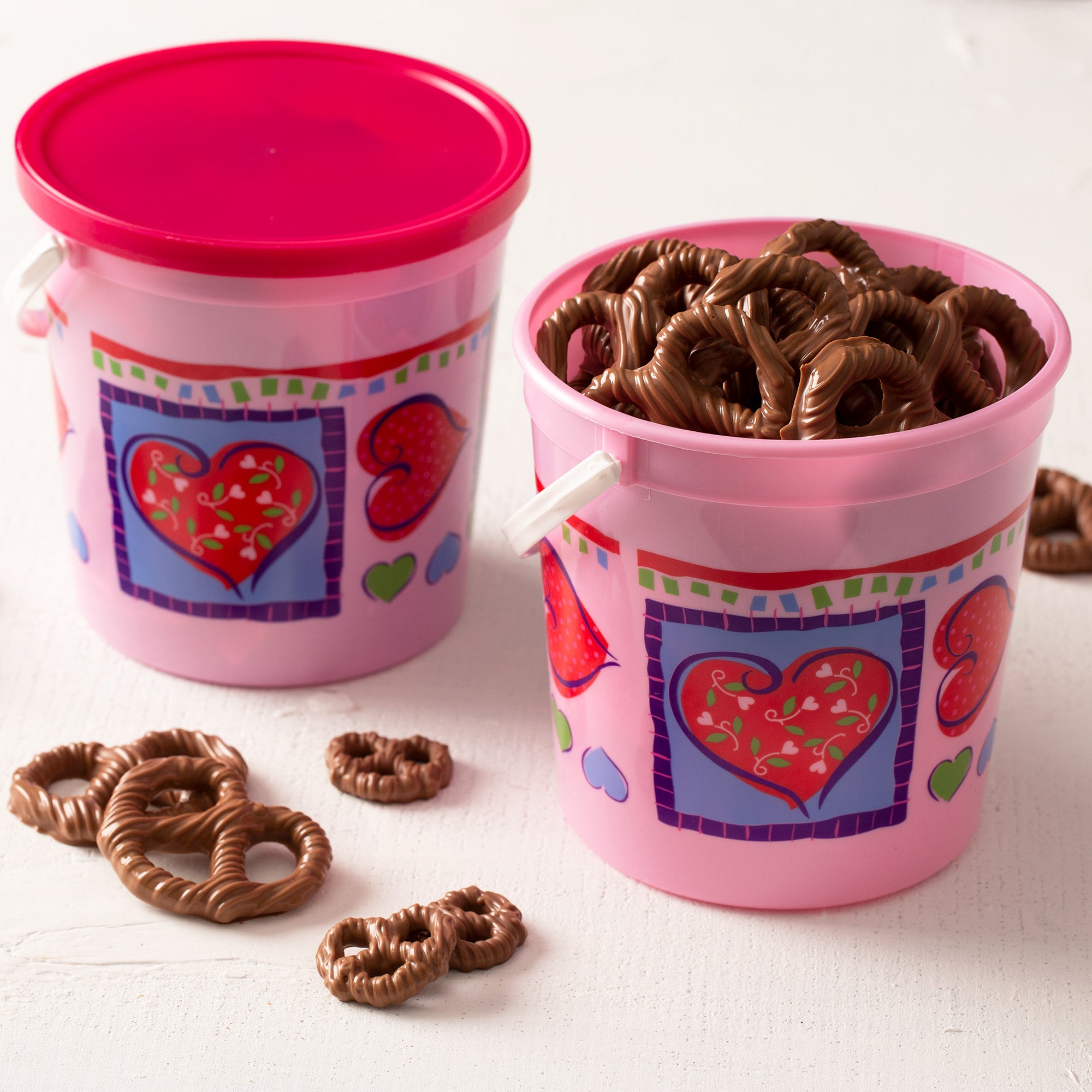 Valentine's Day Pretzel Pail