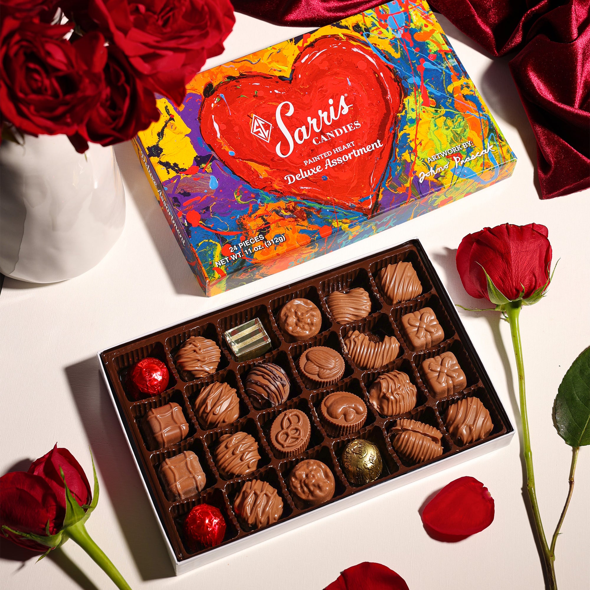 Painted Heart Deluxe Assortment