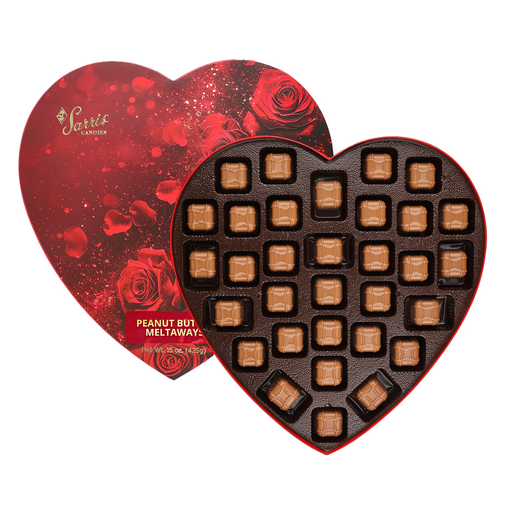 Peanut Butter Meltaway Heart