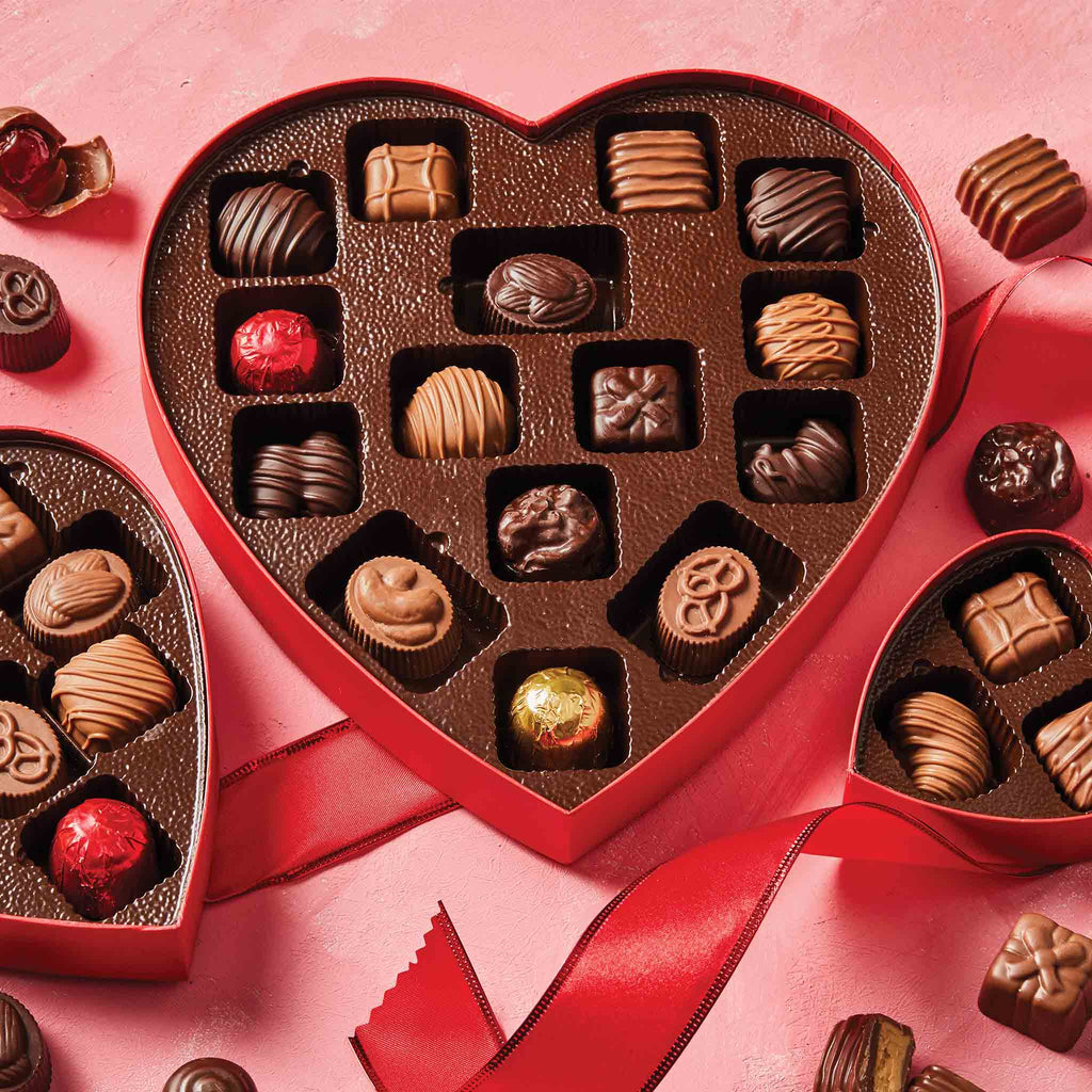 Dark & Milk Assortment Heart