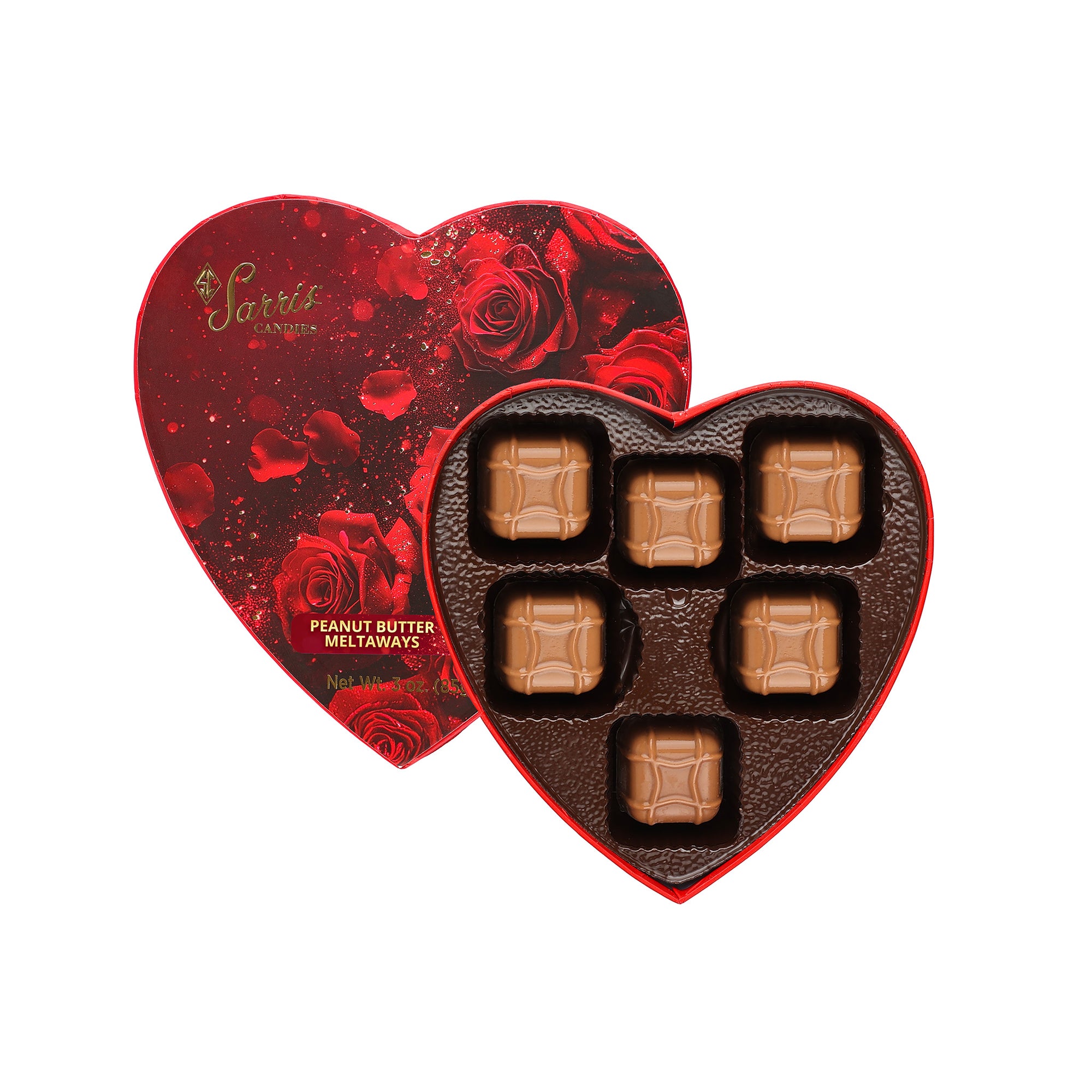 Peanut Butter Meltaway Heart