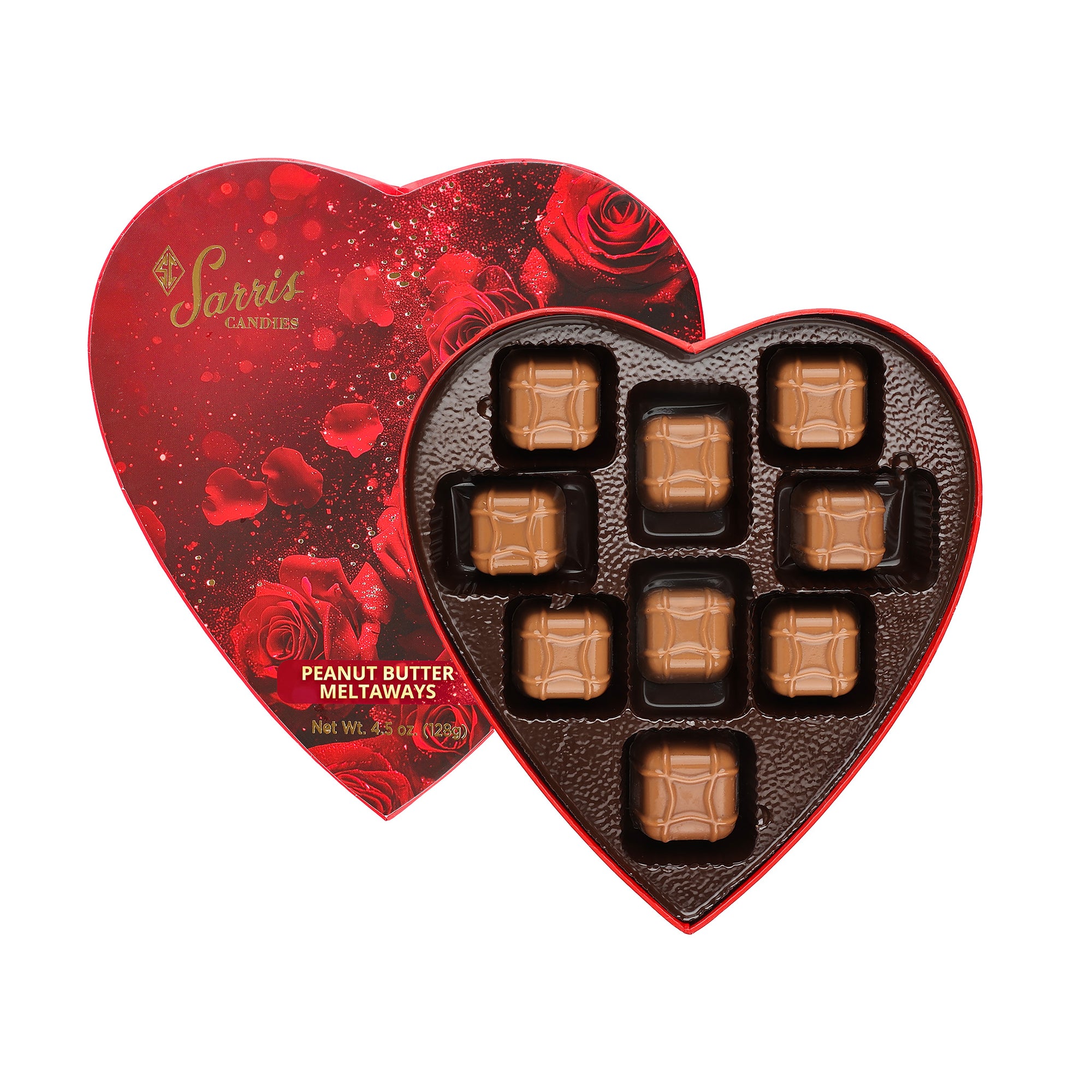 Peanut Butter Meltaway Heart