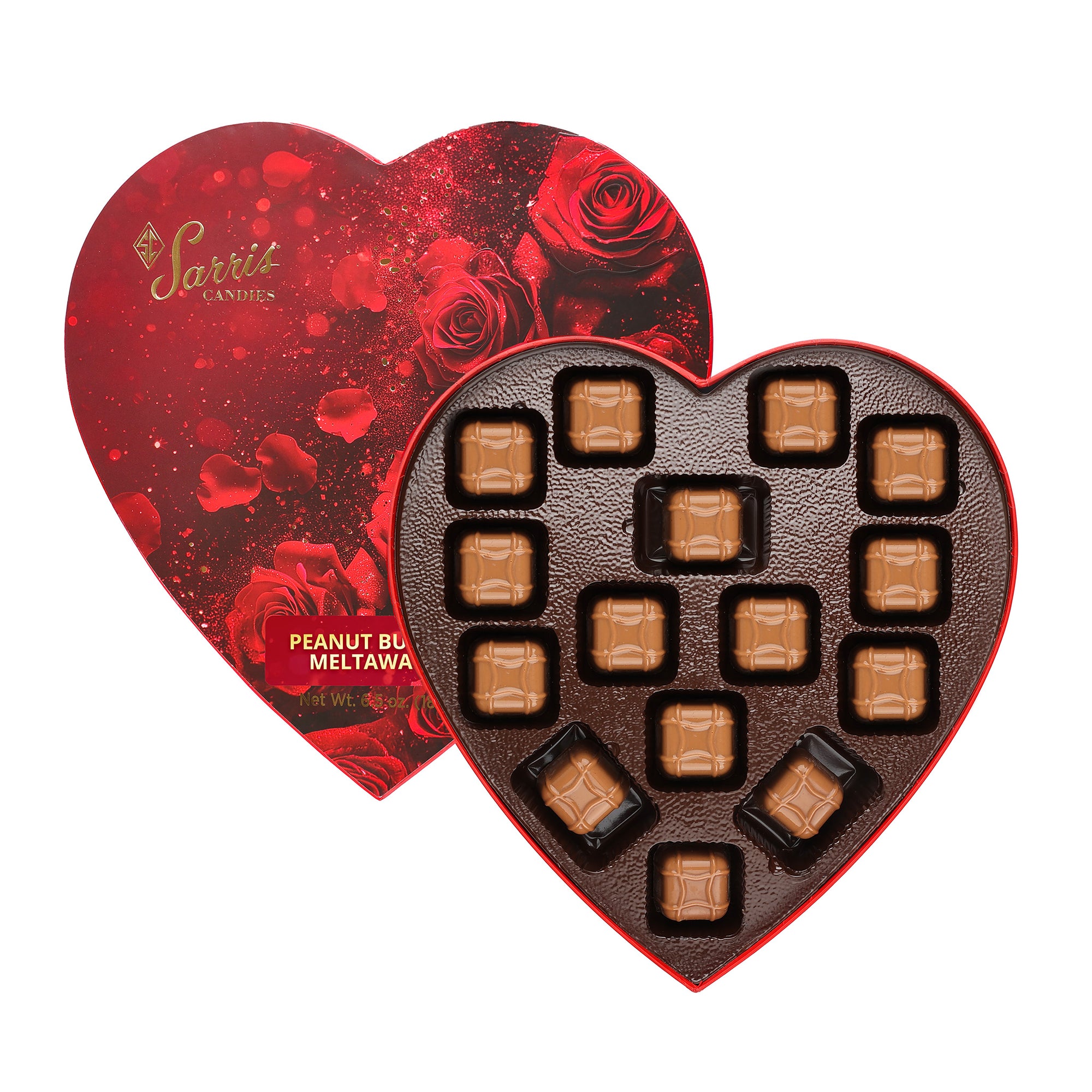 Peanut Butter Meltaway Heart