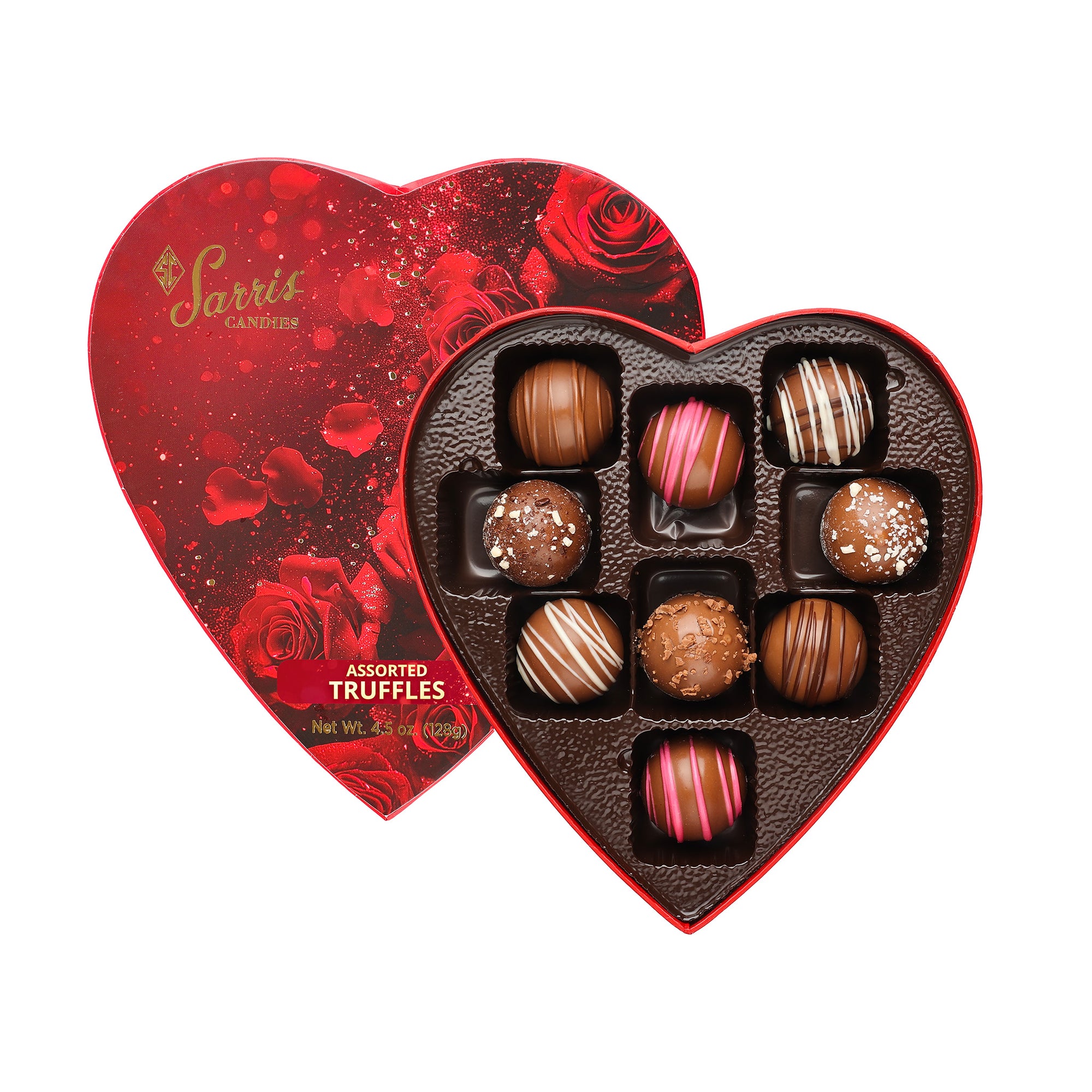Assorted Truffles Heart