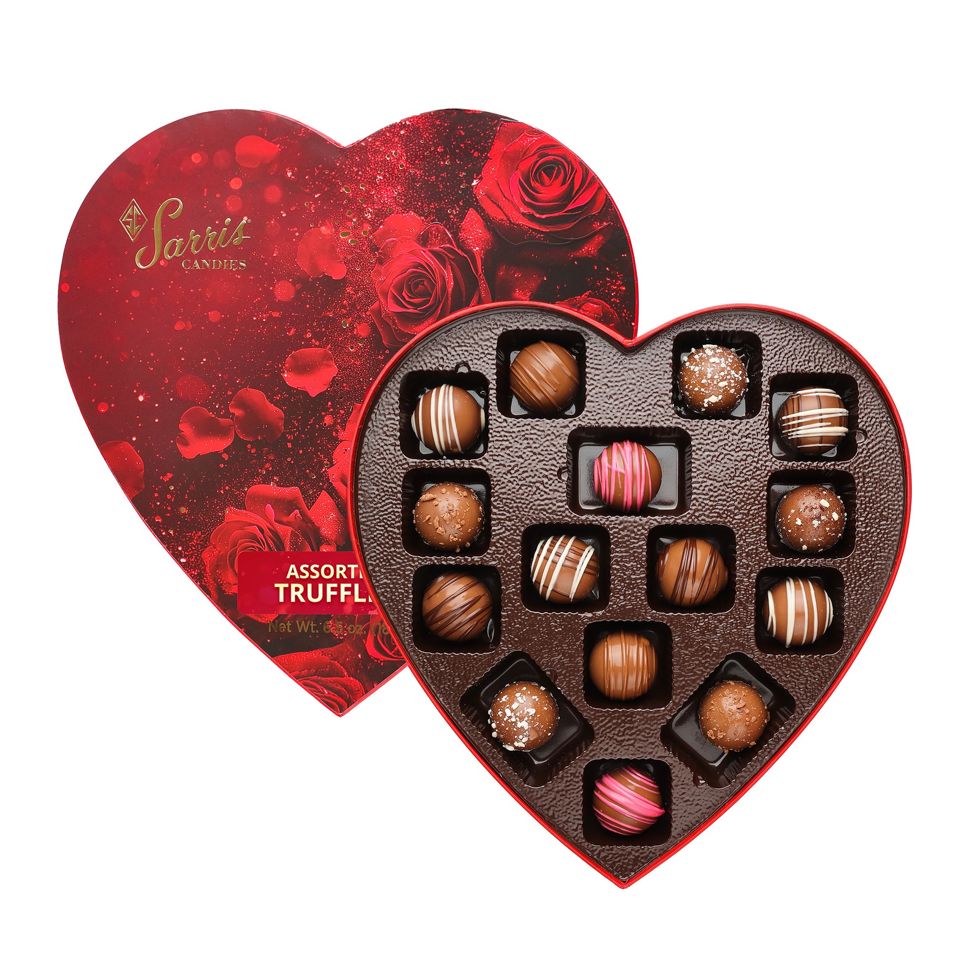 Assorted Truffles Heart