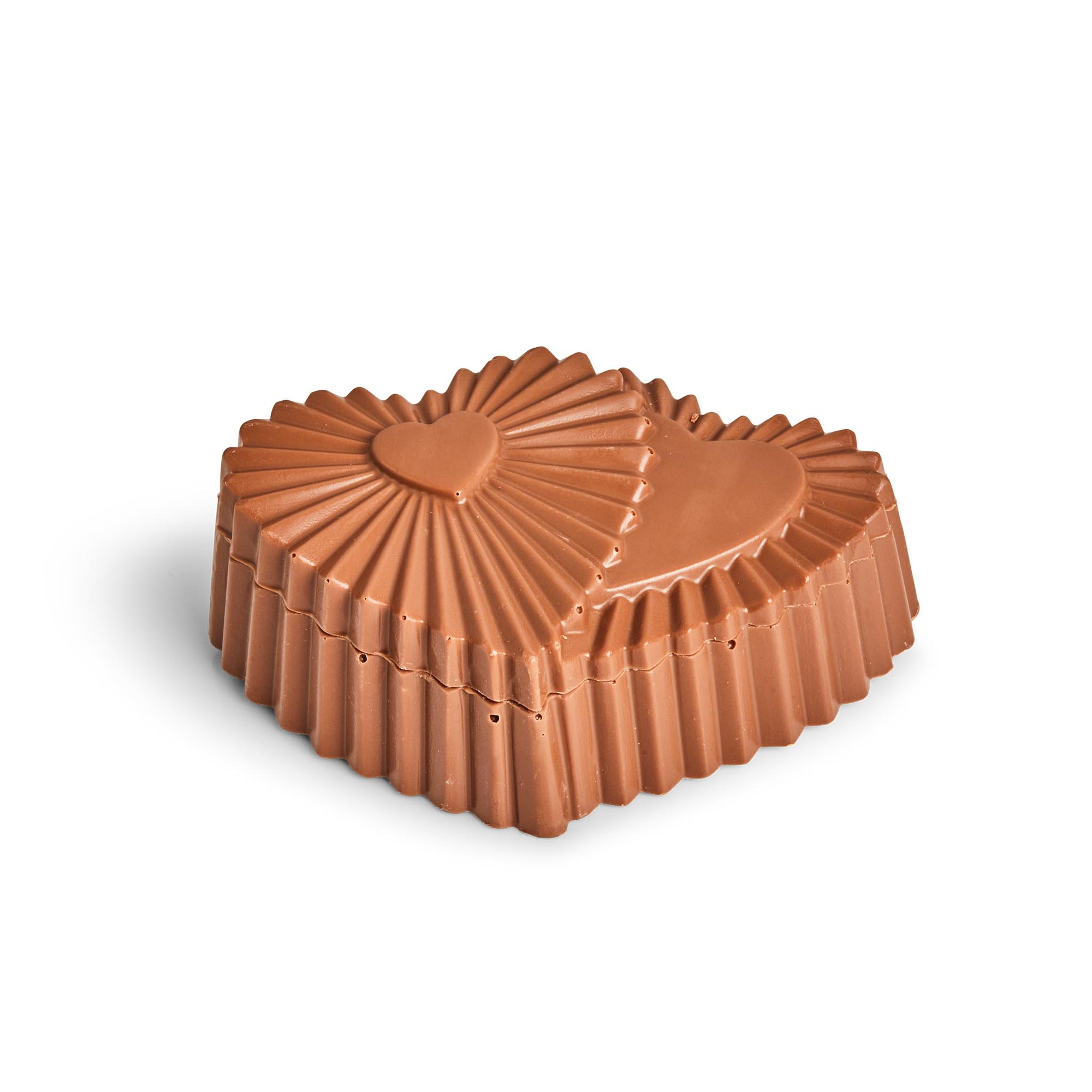 Ruffle Chocolate Heart