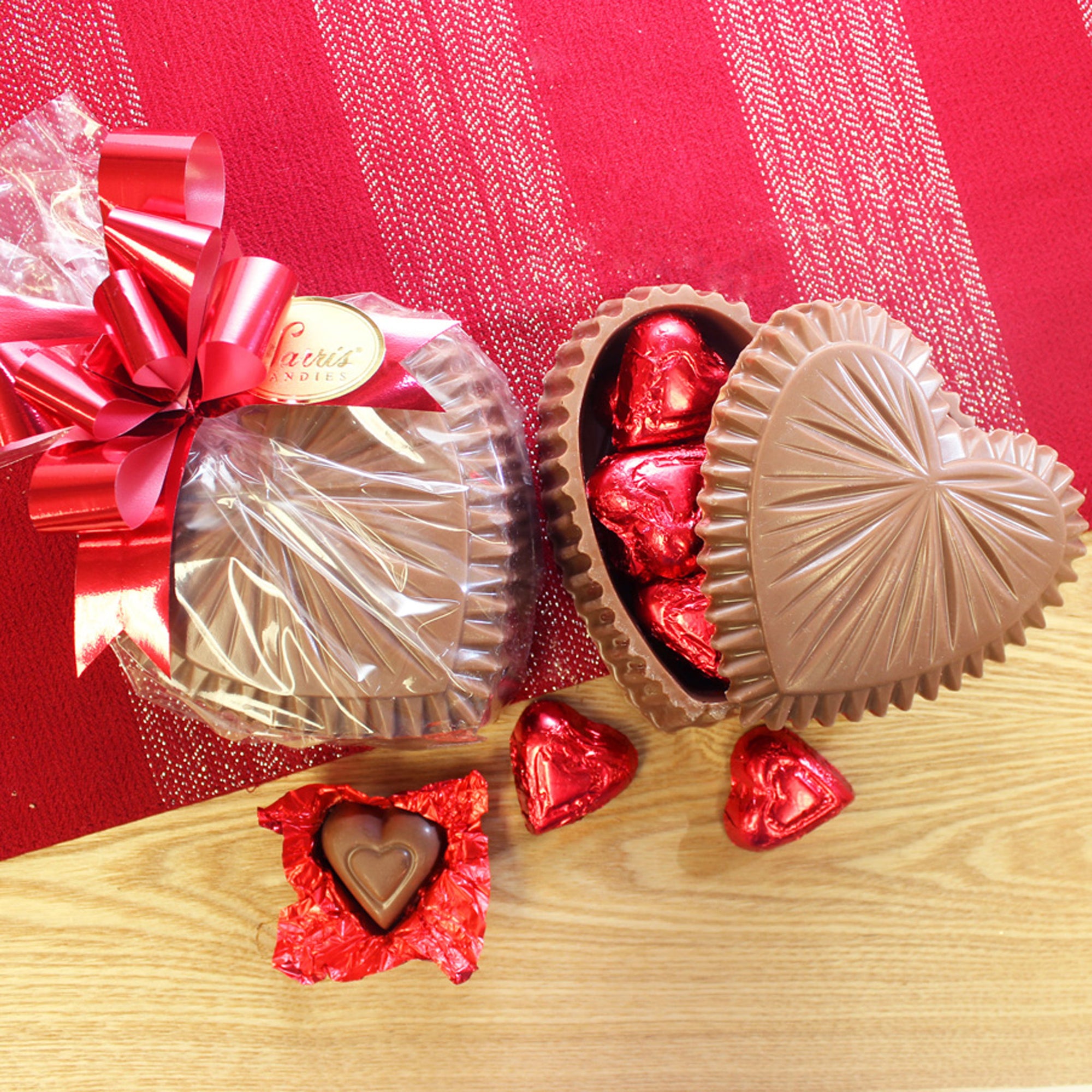 Ruffle Chocolate Heart